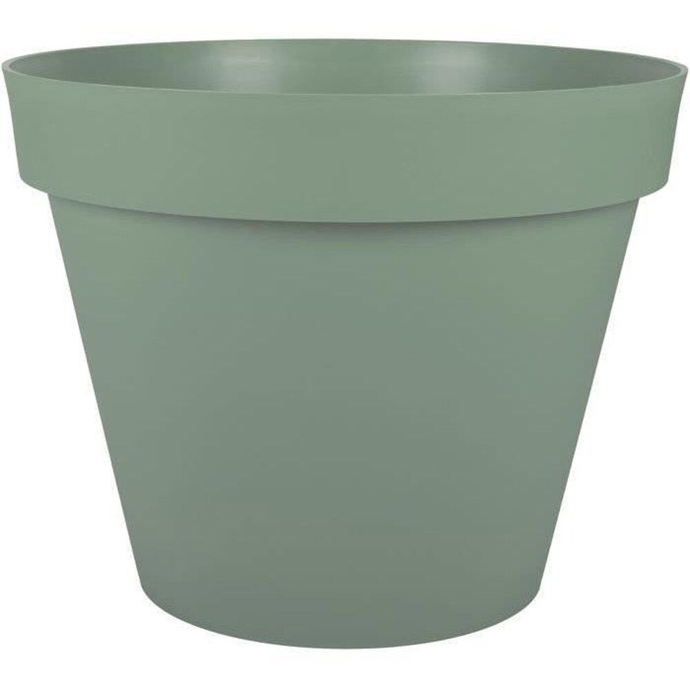 EDA EDA-Kunststoff &ndash; Runder Blumentopf &bdquo;Tuscan&ldquo; &ndash; &Oslash; 60 x H 47 cm &ndash; 76 l &ndash; Lorbeergr&uuml;n - Bild 1