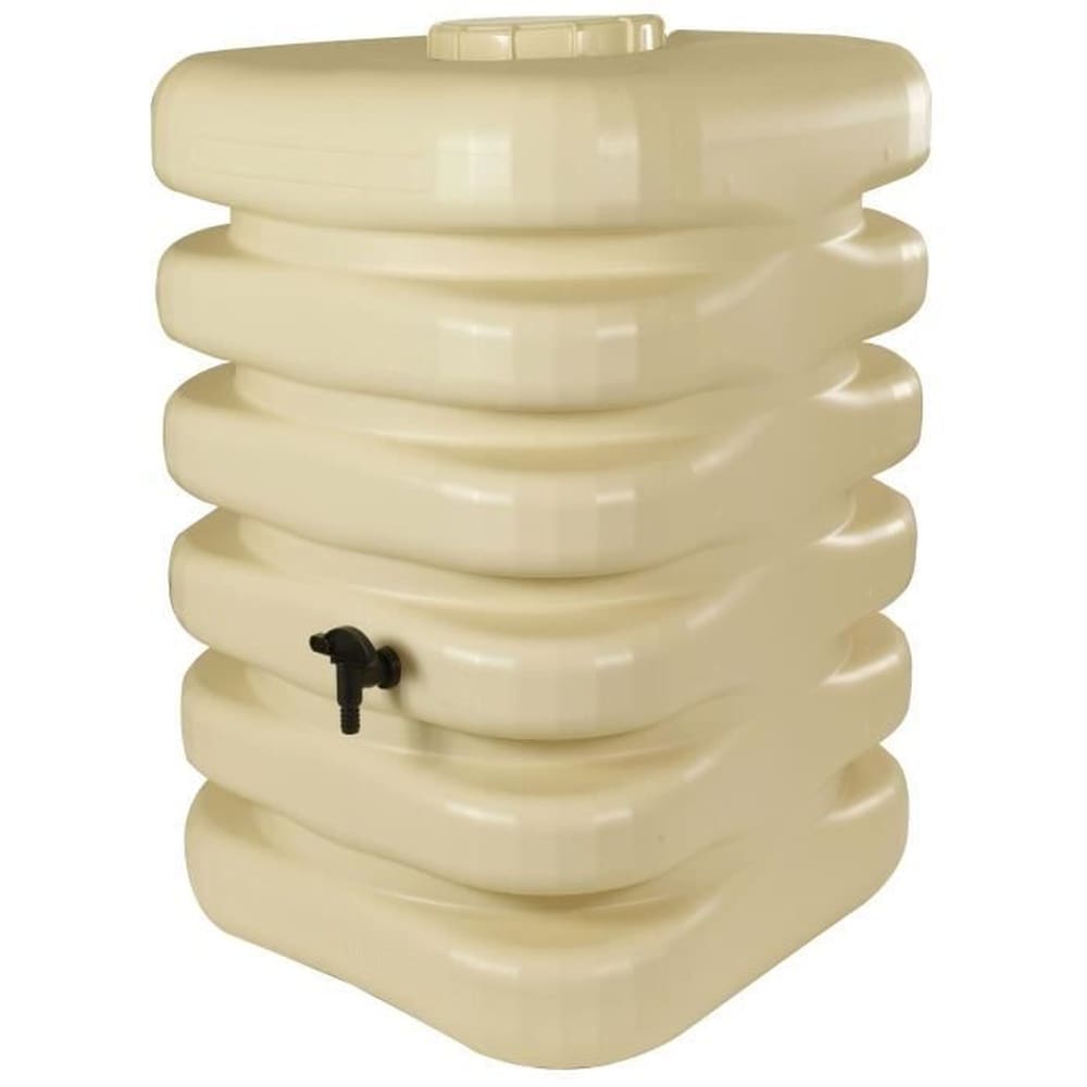 BELLI Wasserauffangbeh&auml;lter &ndash; BELLI &ndash; Kubisch &ndash; 350 Liter &ndash; Beige - Bild 1