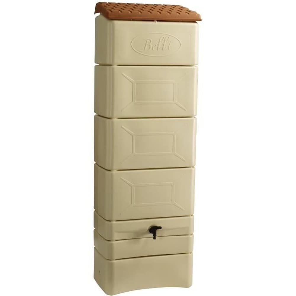 BELLI Wandmontierter Wasserauffangbeh&auml;lter - BELLI - 300 l - Beige - Bild 1