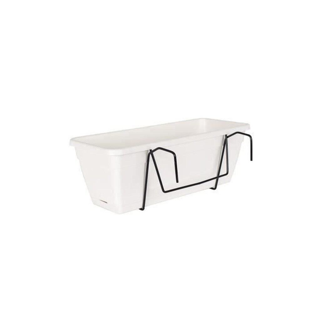 ARTEVASI Artevasi Garten-Set Venezia mit Wasserreservoir – 10 l – 49 x 19,5 x 16,6 cm – Weiß