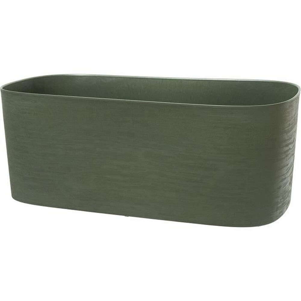 GARDEN ID XL-Pflanzgef&auml;&szlig; mit Wasserreservoir &ndash; GARDEN ID Respect &ndash; Gr&uuml;nspan 80 x 38 cm &ndash; 100 % Hausm&uuml;ll &ndash; 100 % recycelbar - Bild 1