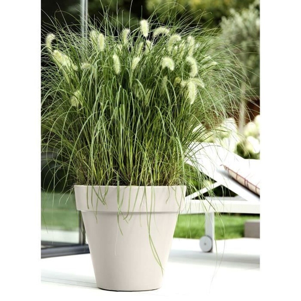 ELHO GIVE Room TO Nature Blumentopf &ndash; ELHO &ndash; Pure Round 40 &ndash; Wei&szlig; &ndash; &Oslash; 39 x H 36 cm &ndash; 100 % recycelt - Bild 1