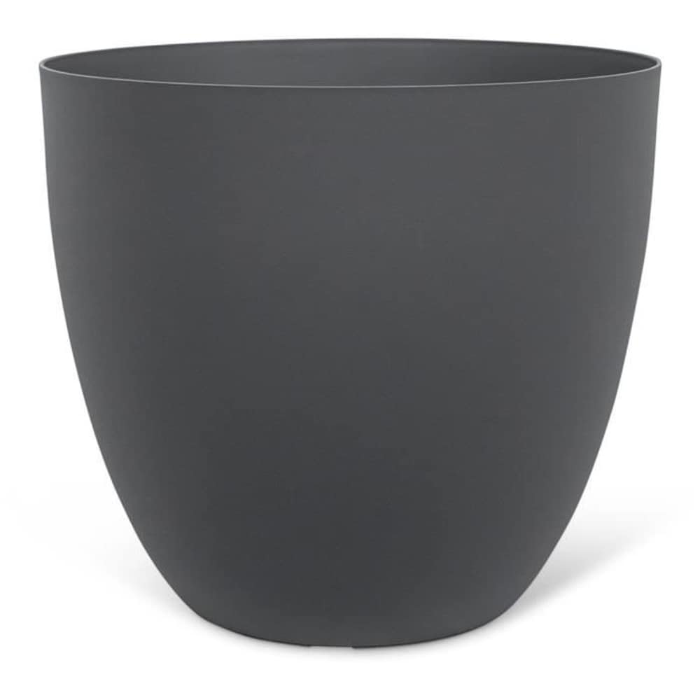 GARDEN ID Blumentopf - GARDEN ID - Phoenix Anthrazit - 60 x 56 cm - 100 % recycelt und recycelbar - Frost- und UV-best&auml;ndig - F&uuml;r den Au&szlig;enbereich 