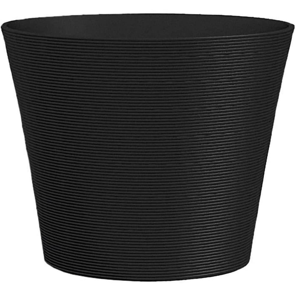 GARDEN ID Blumentopf &ndash; GARDEN ID &ndash; Green Care Sense Schwarz-Anthrazit &ndash; 50 x 41 cm &ndash; 10 Jahre Garantie &ndash; 100 % recycelt &ndash; UV- und frostbest&auml;ndig 