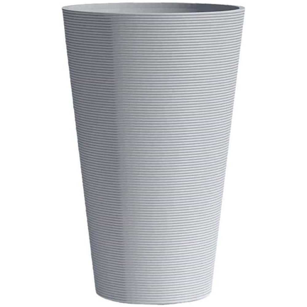 GARDEN ID Hoher Blumentopf &ndash; GARDEN ID &ndash; Green Care Sense Tall Blue Stone &ndash; 55 cm &ndash; 10 Jahre Garantie &ndash; 100 % recycelt &ndash; UV- und frostbest&auml;ndig - Bild 1