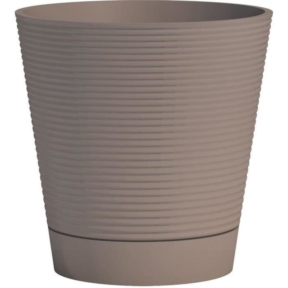 GARDEN ID Wasserauffangtopf &ndash; GARDEN ID &ndash; Green Care Sense Taupe 40 cm &ndash; 10 Jahre Garantie &ndash; 100 % recycelt - Bild 1