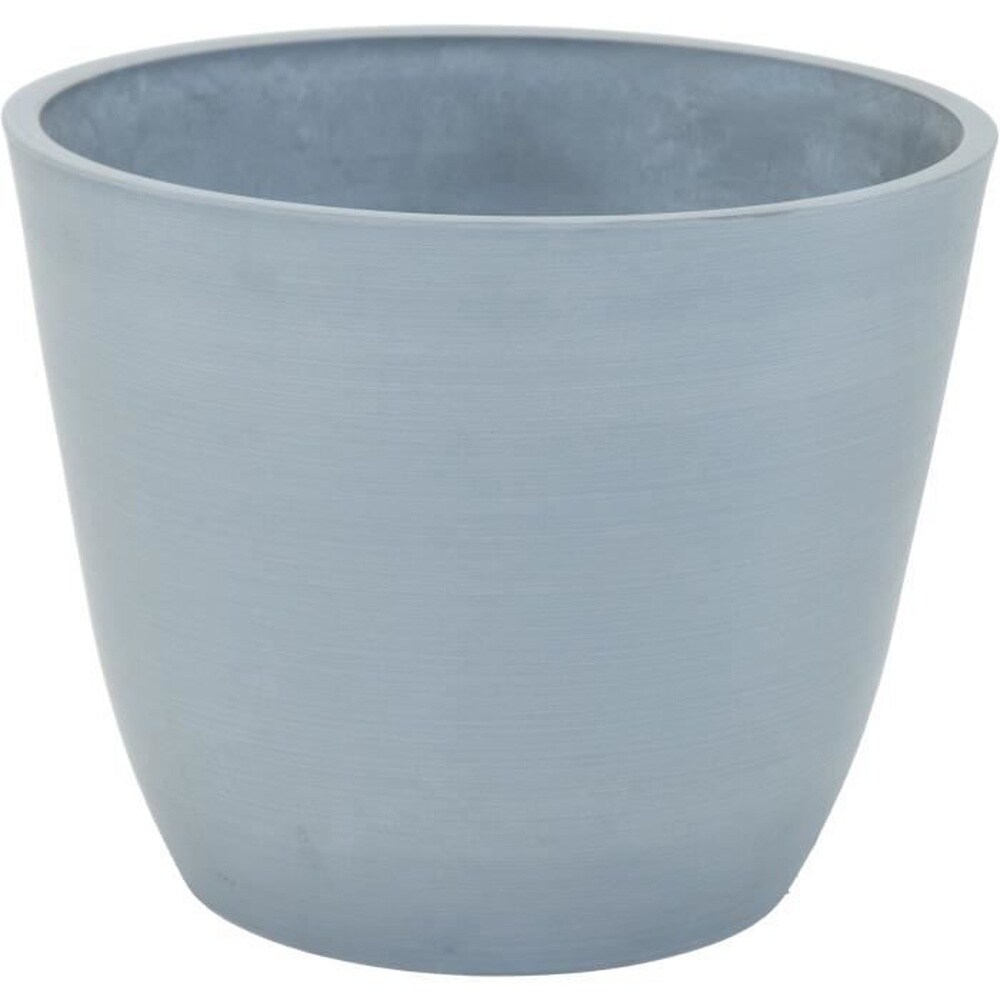 MEGA COLLECTIONS Topf - MEGA KOLLEKTIONEN - Ecostone Ei - Ø 41 cm - H 33 cm - Grau