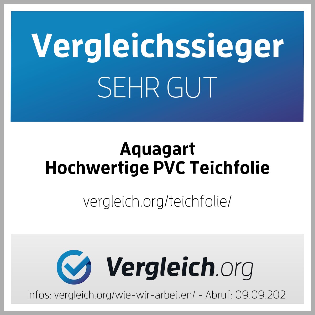 Aquagart Teichfolie PVC 15m x 4m 0,5mm schwarz Folie für den Gartenteich