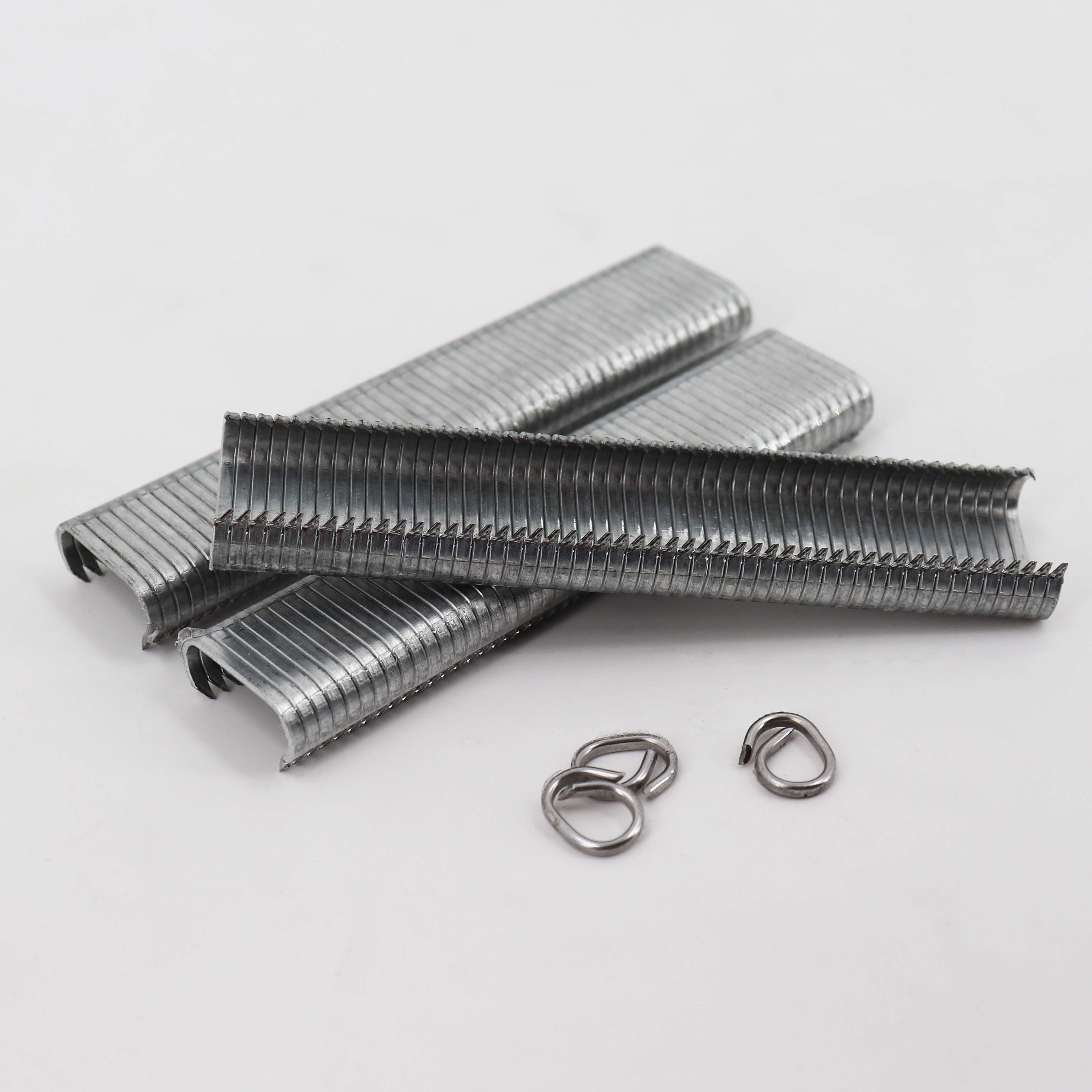 Aquagart 500 C-Ringklammern Drahtverbinder f&uuml;r Zaunringzange Wildzaun Forstzaun Weidezaun - Bild 1