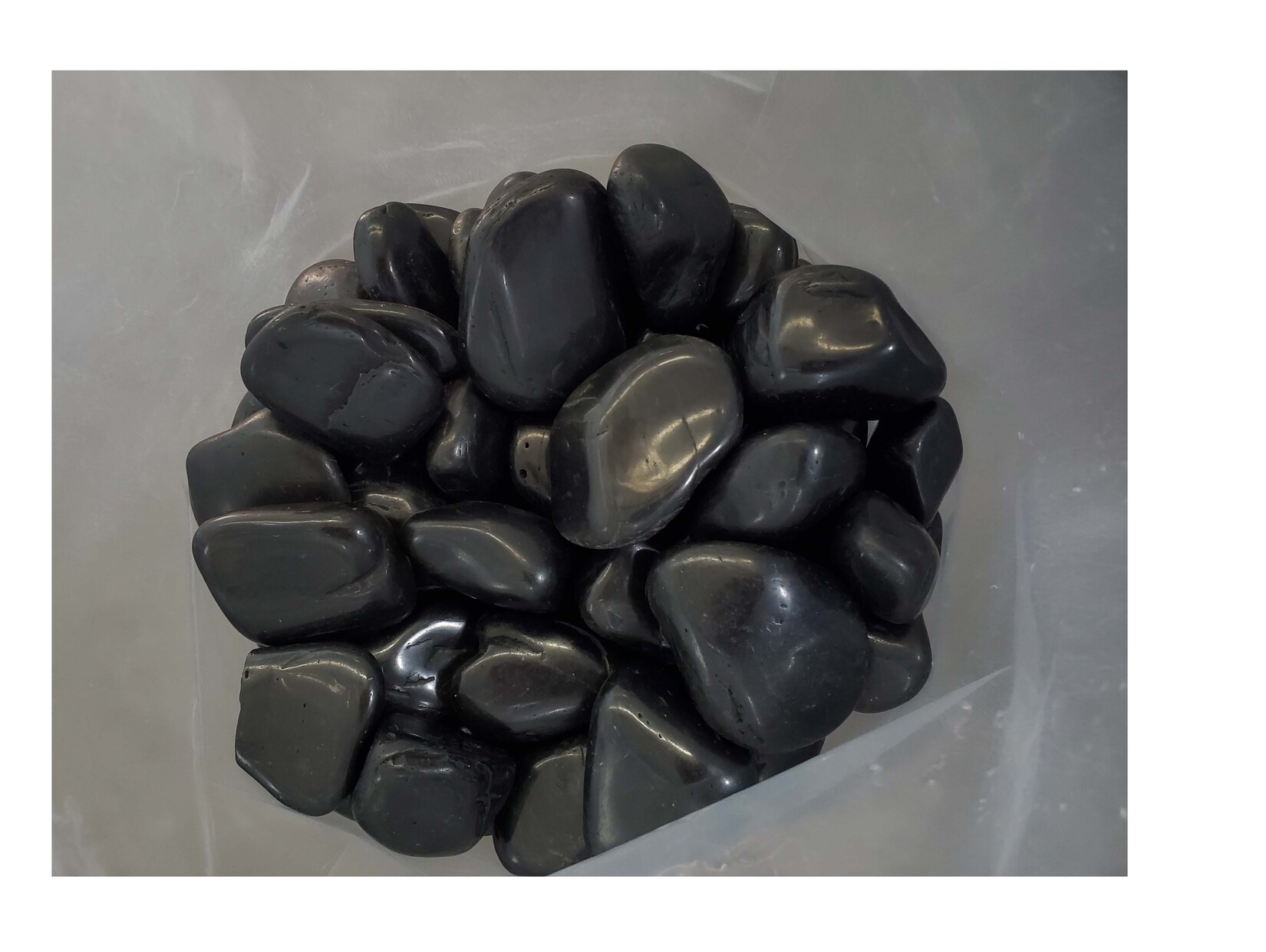 Aquagart 60kg Polierter Kiesel Glanzkies Flusskiesel Kieselsteine Gartenkies Zierkies *