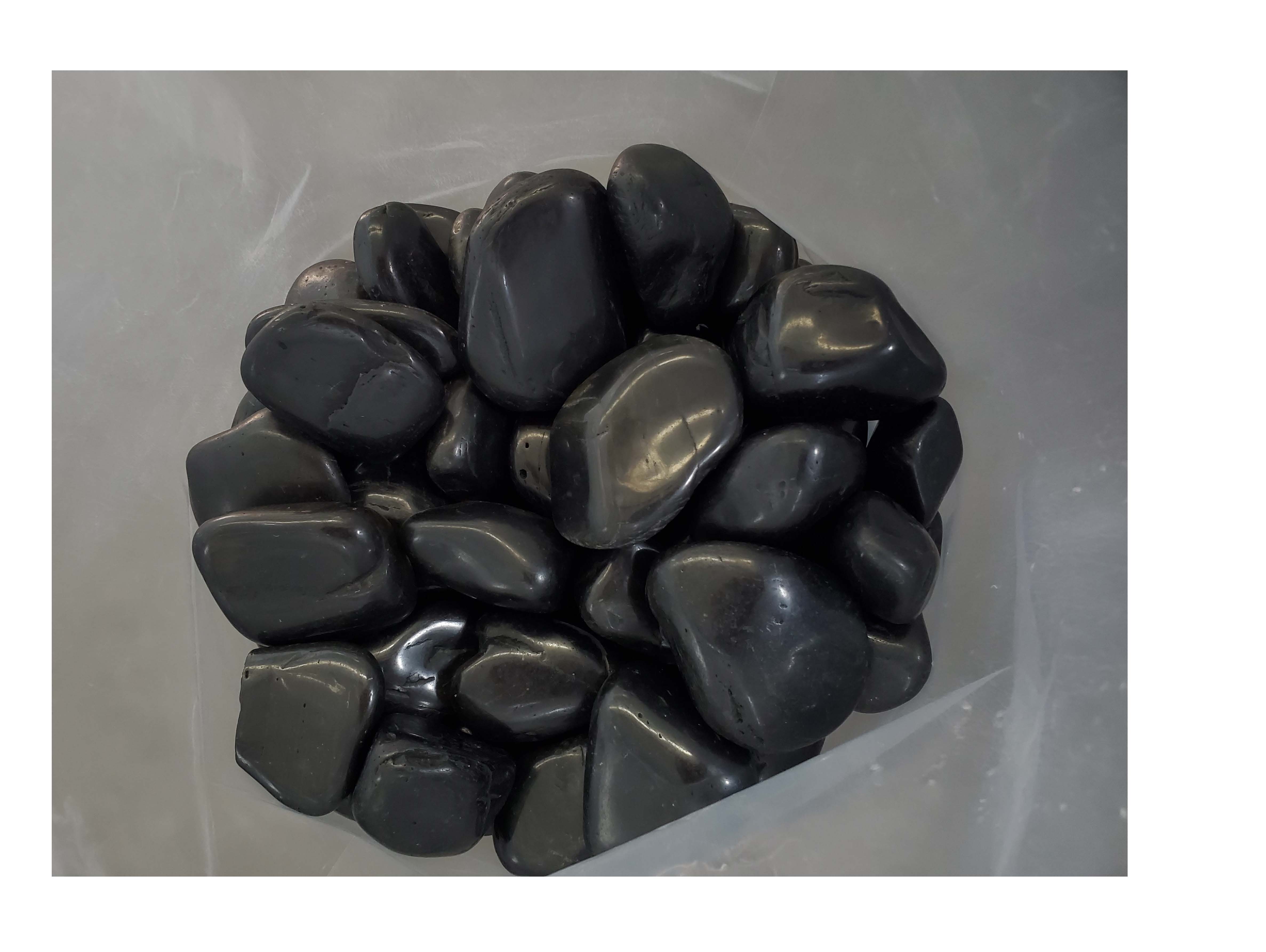 Aquagart 180kg Polierter Kiesel Glanzkies Flusskiesel Kieselsteine Gartenkies Zierkies * - Bild 1