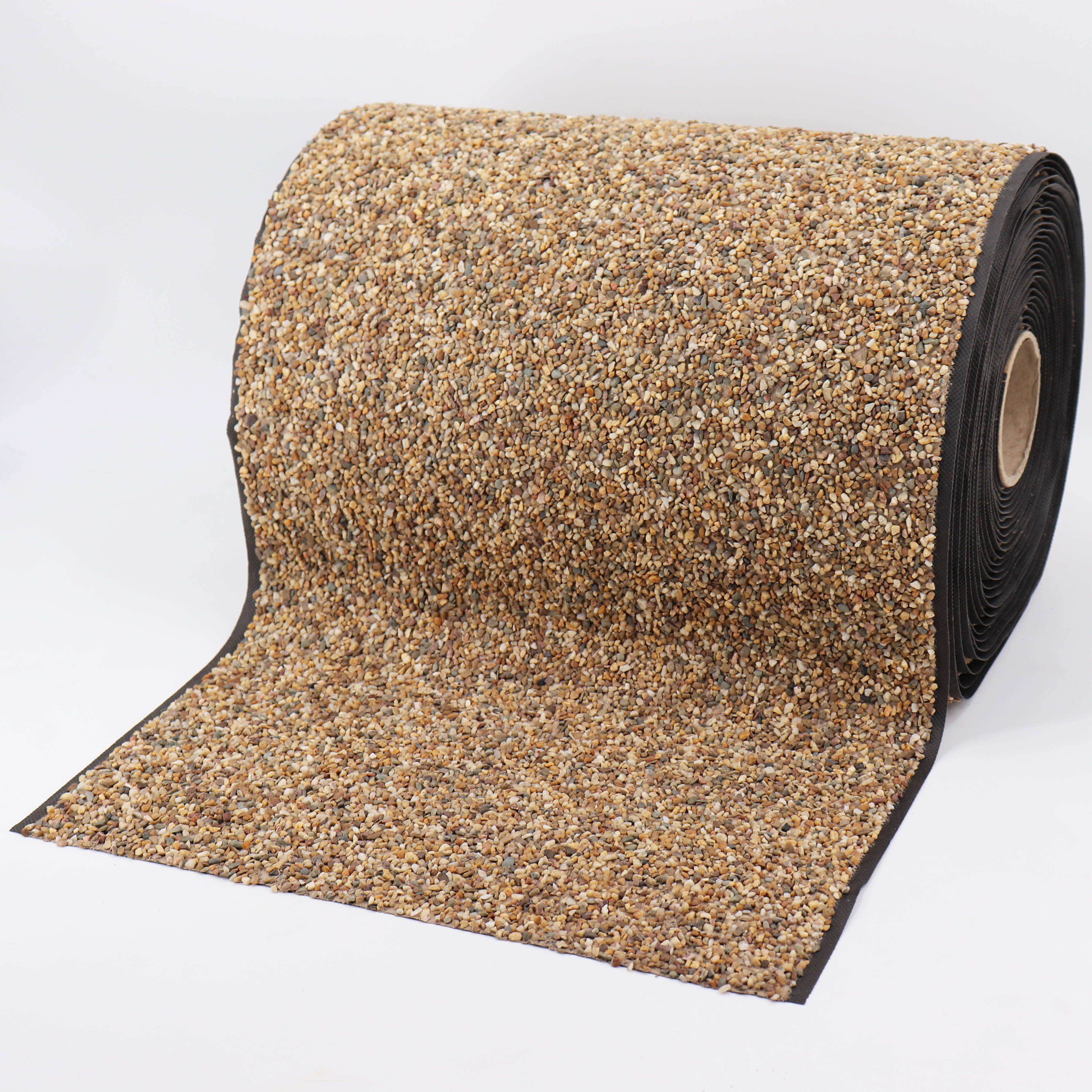 Aquagart Steinfolie 1m x 1m breit F&uuml;r Bachlauf Ufer Teichfolie Teich  Folie Sandfarben - Bild 1