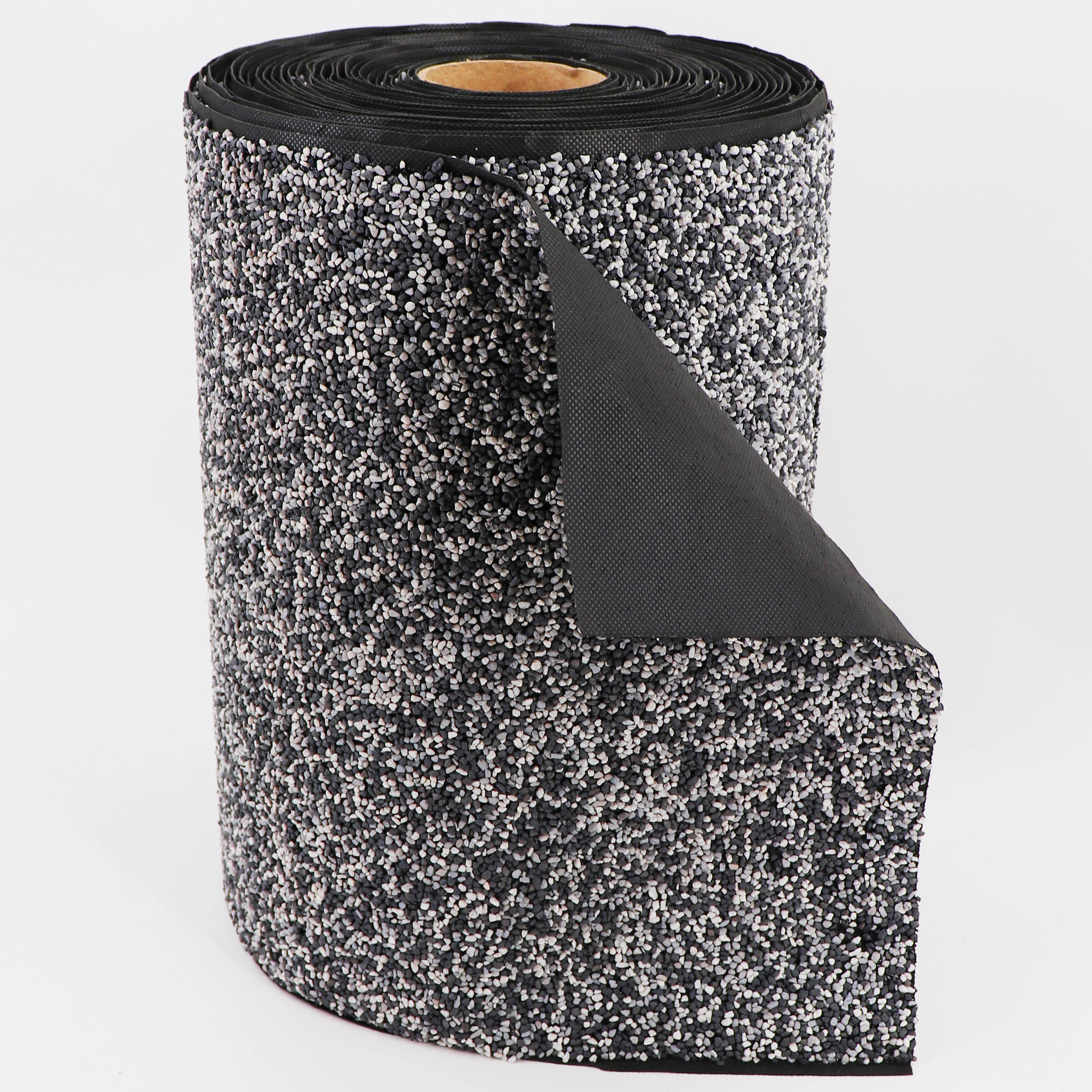 Aquagart Steinfolie 18m x 0,4m breit F&uuml;r Teichrand Bachlauf Teichfolie Kiesfolie Grau - Bild 1