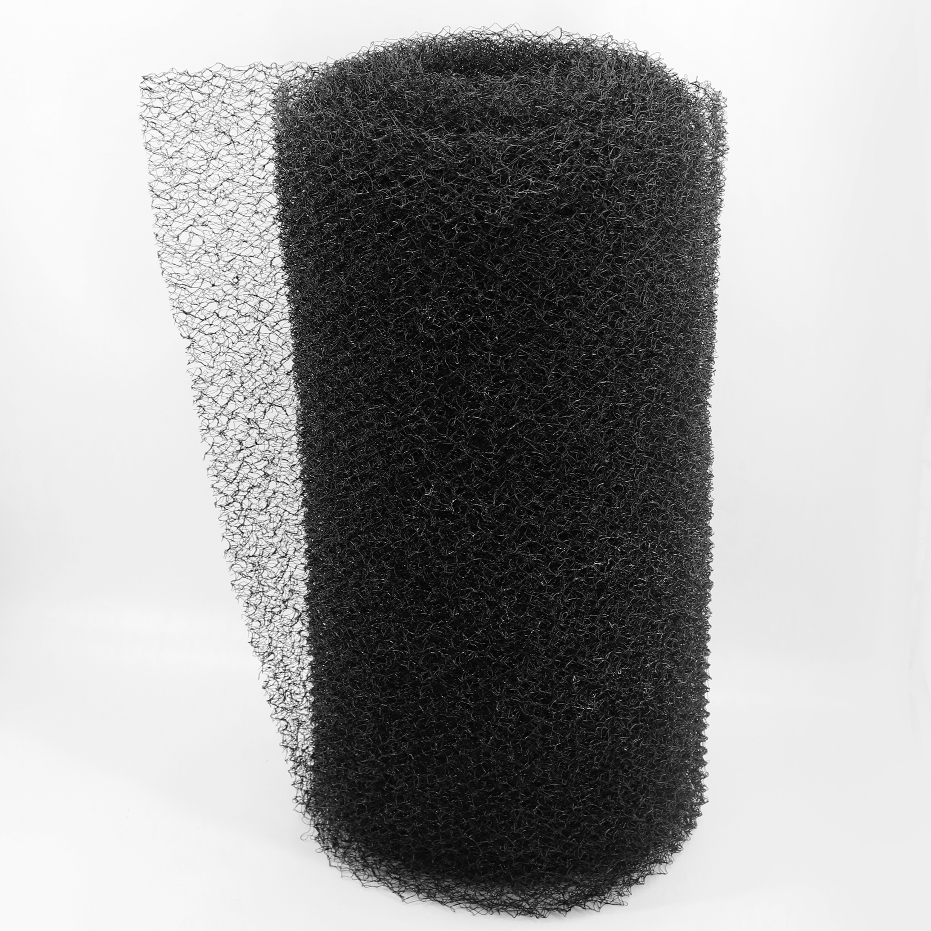 Aquagart B&ouml;schungsmatte Krallmatte 60m x 1m St&auml;rke 20mm Uv Stabil Ufermatte schwarz - Bild 1