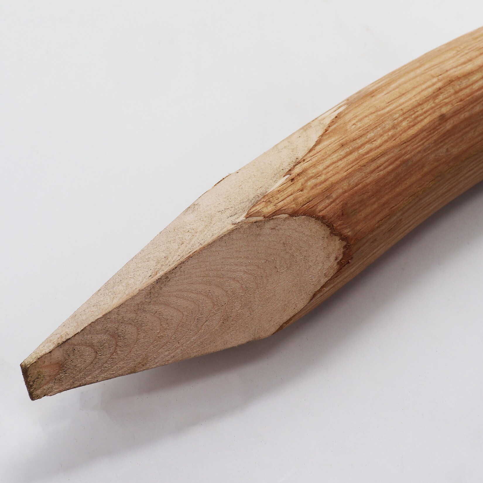Aquagart 30 Holzpfosten für Staketenzaun 1,05m I Durchmesser 5-6cm I Zaunpfosten aus Haselnuss I Zaun-Pfahl