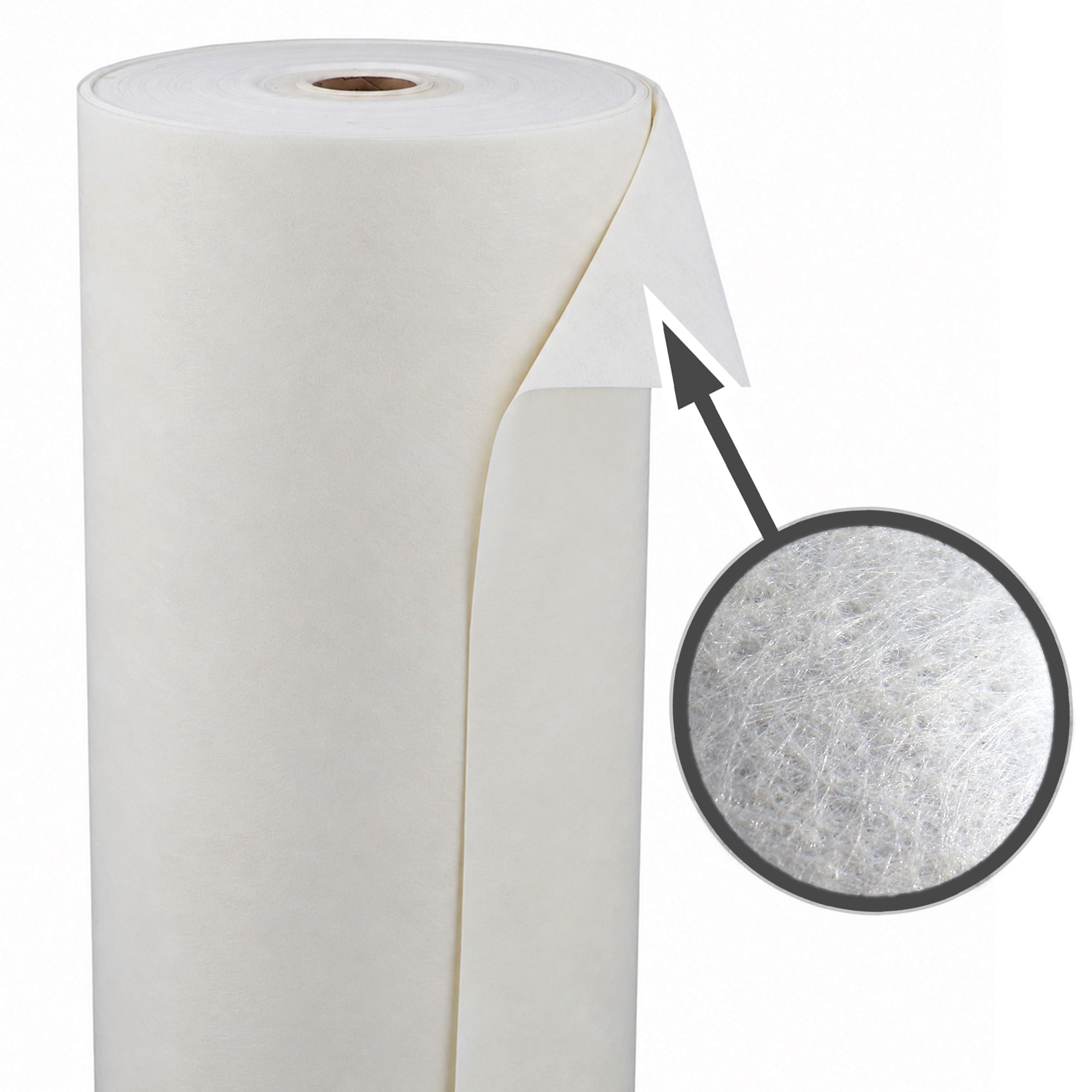 Aquagart 150m&sup2; AQUAGART Garten- und Unkrautvlies 300 g/m&sup2;, PES, 1 m breit ca. 1,3 mm stark, GRK 3 - Bild 1