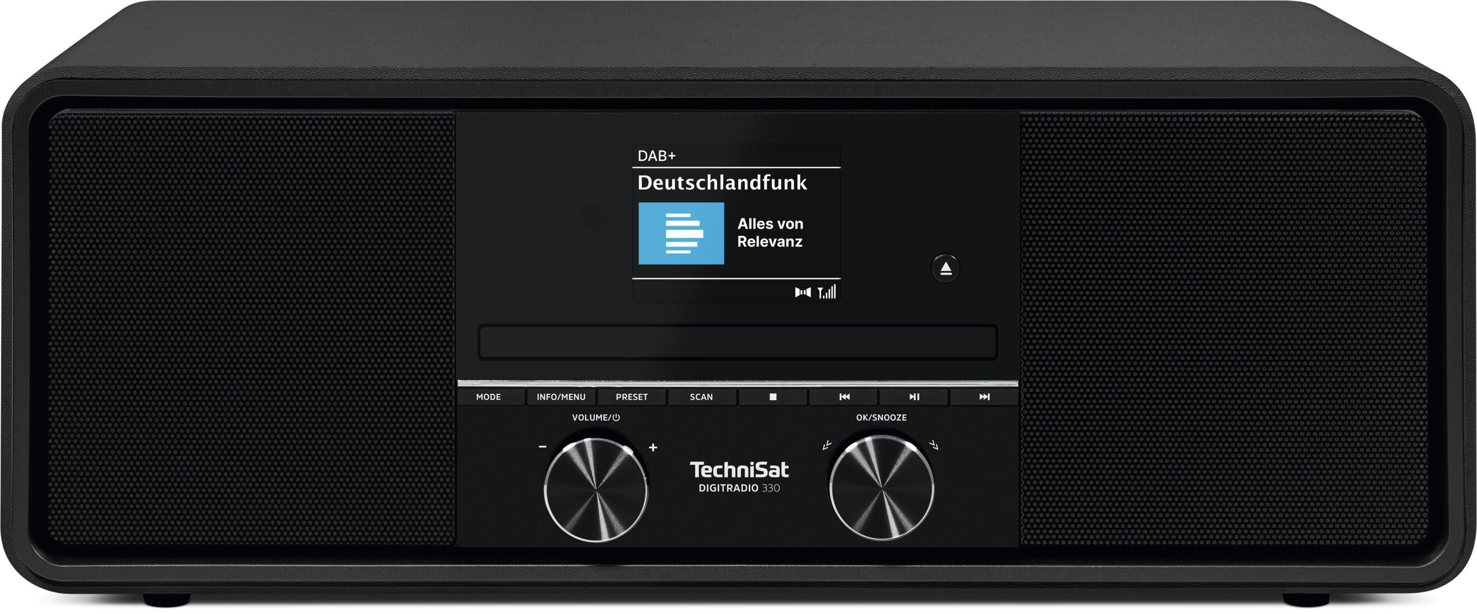 TechniSat DIGITRADIO 330 - DAB+/UKW 10W Radio mit CD, Bluetooth, Fernbedienung schwarz - Bild 1