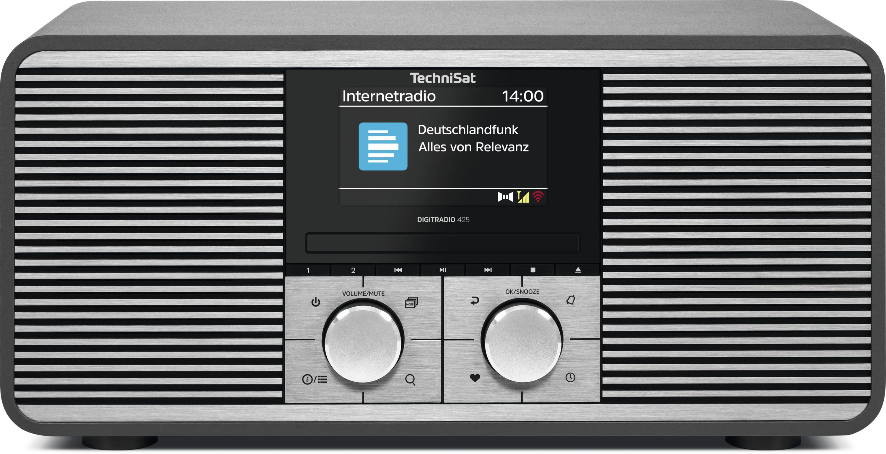 TechniSat DIGITRADIO 425 &ndash; DAB+/Internet/CD-Radio, 40 W, Bluetooth, WLAN, App - Bild 1