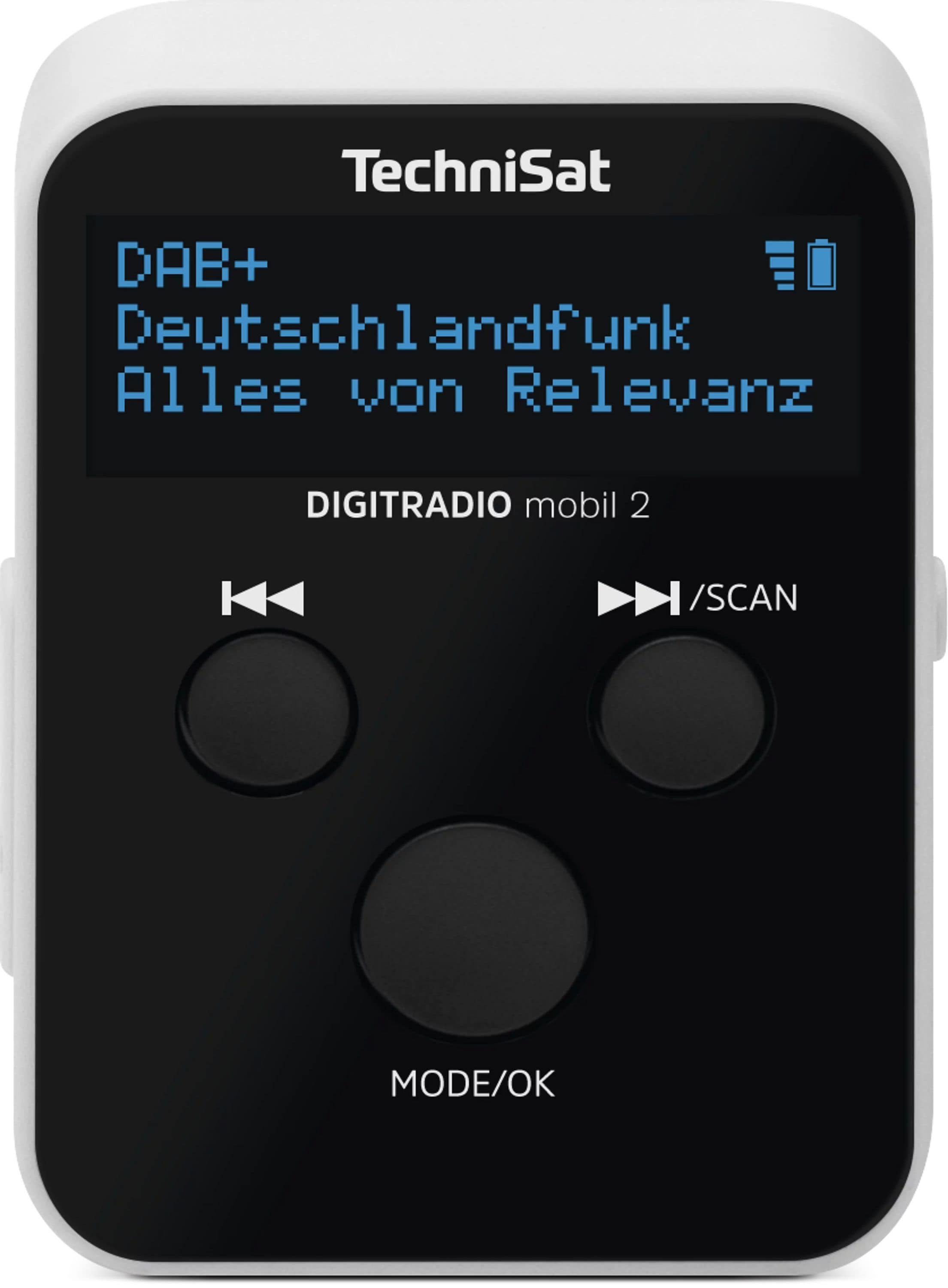 TechniSat DIGITRADIO mobil 2 | portables DAB+/FM Mini-Radio mit integriertem Akku - Bild 1