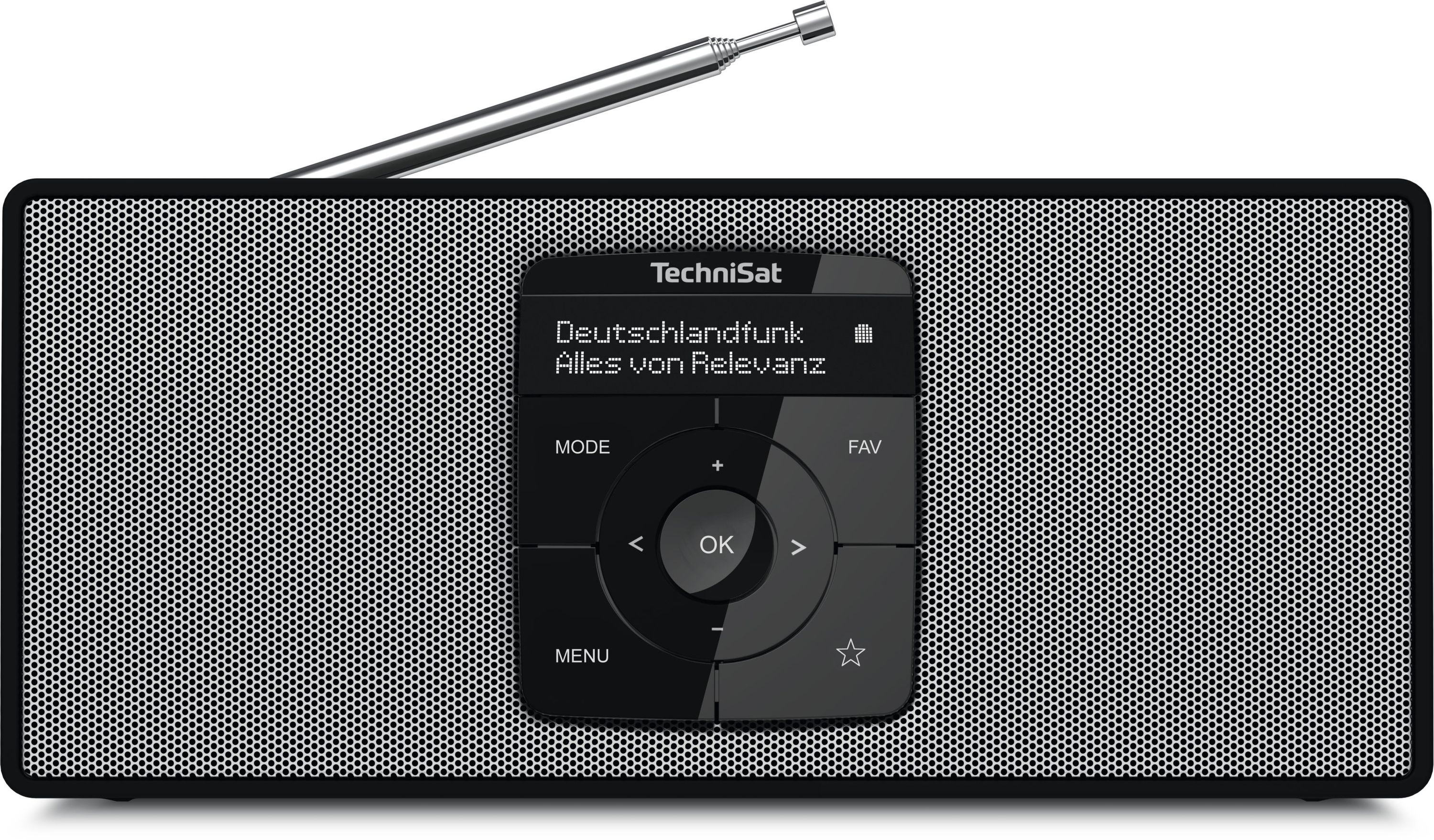 TechniSat DIGITRADIO 2 S | Portables DAB+/UKW-Stereoradio, 2 W schwarz/silber - Bild 1