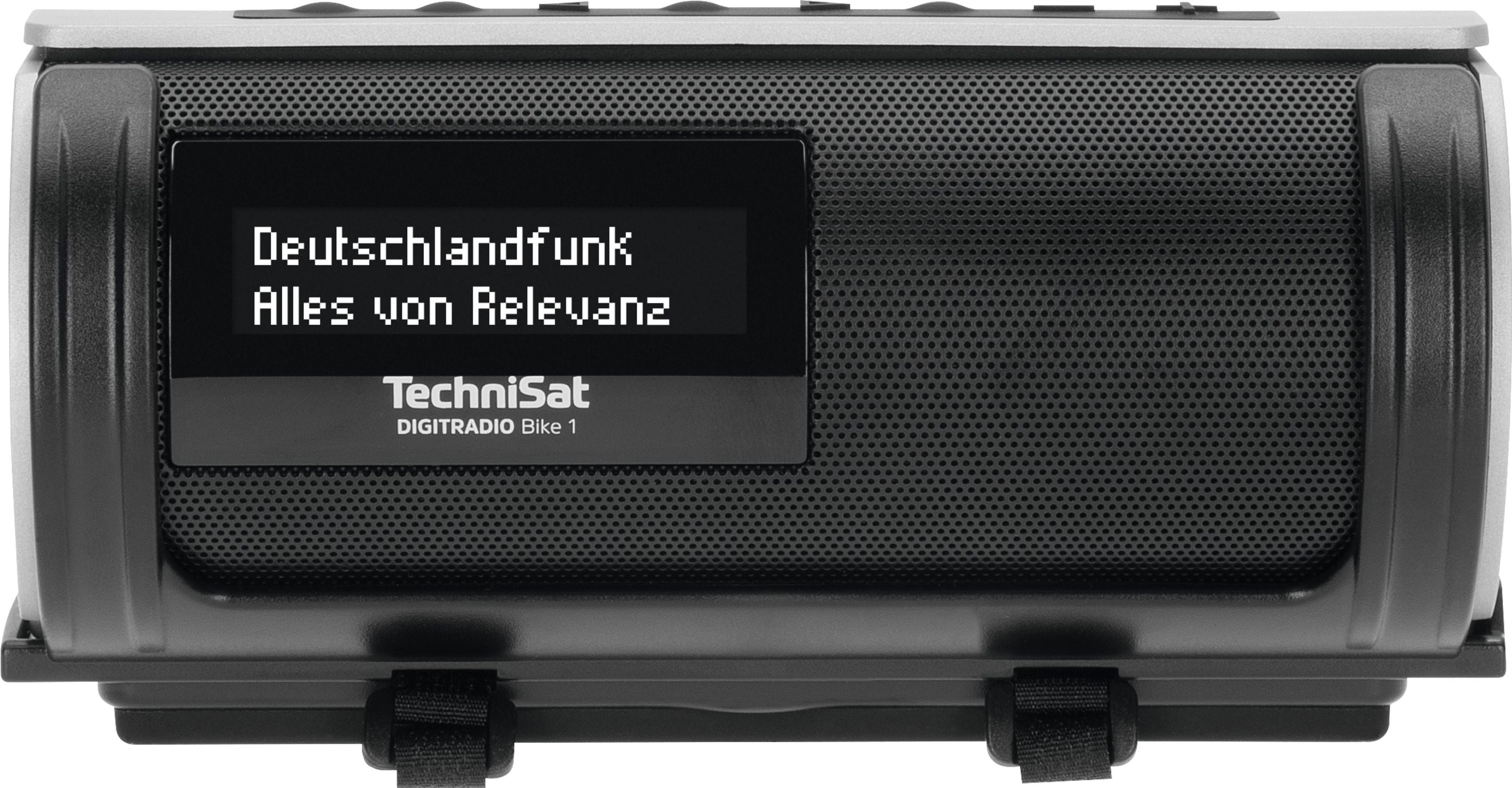 TechniSat DIGITRADIO Bike 1 | DAB+/UKW-Radio f&uuml;r Fahrr&auml;der, Akku | schwarz - Bild 1