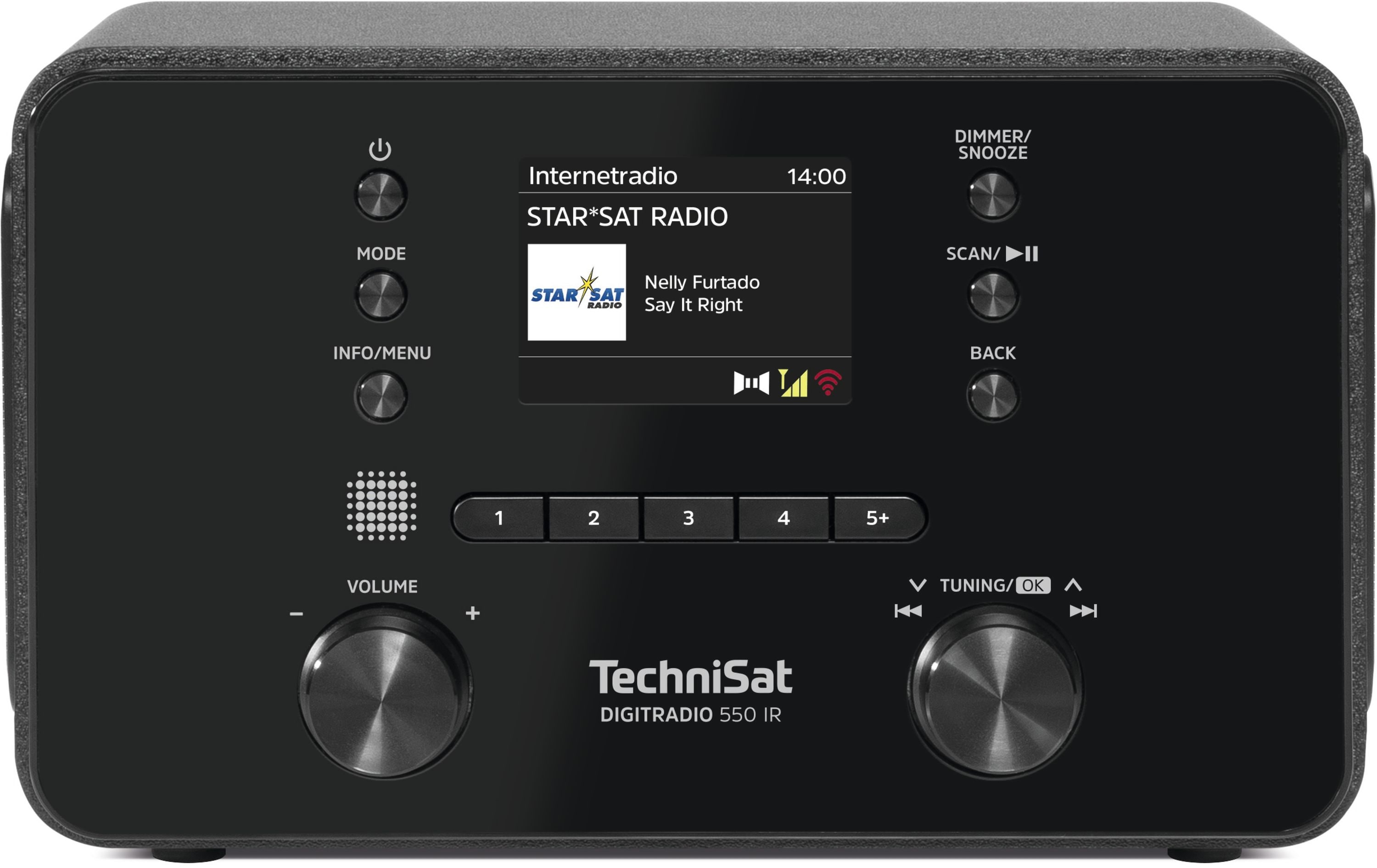 TechniSat DIGITRADIO 550 IR | DAB+ / UKW / Internet-Radio, Bluetooth - Bild 1