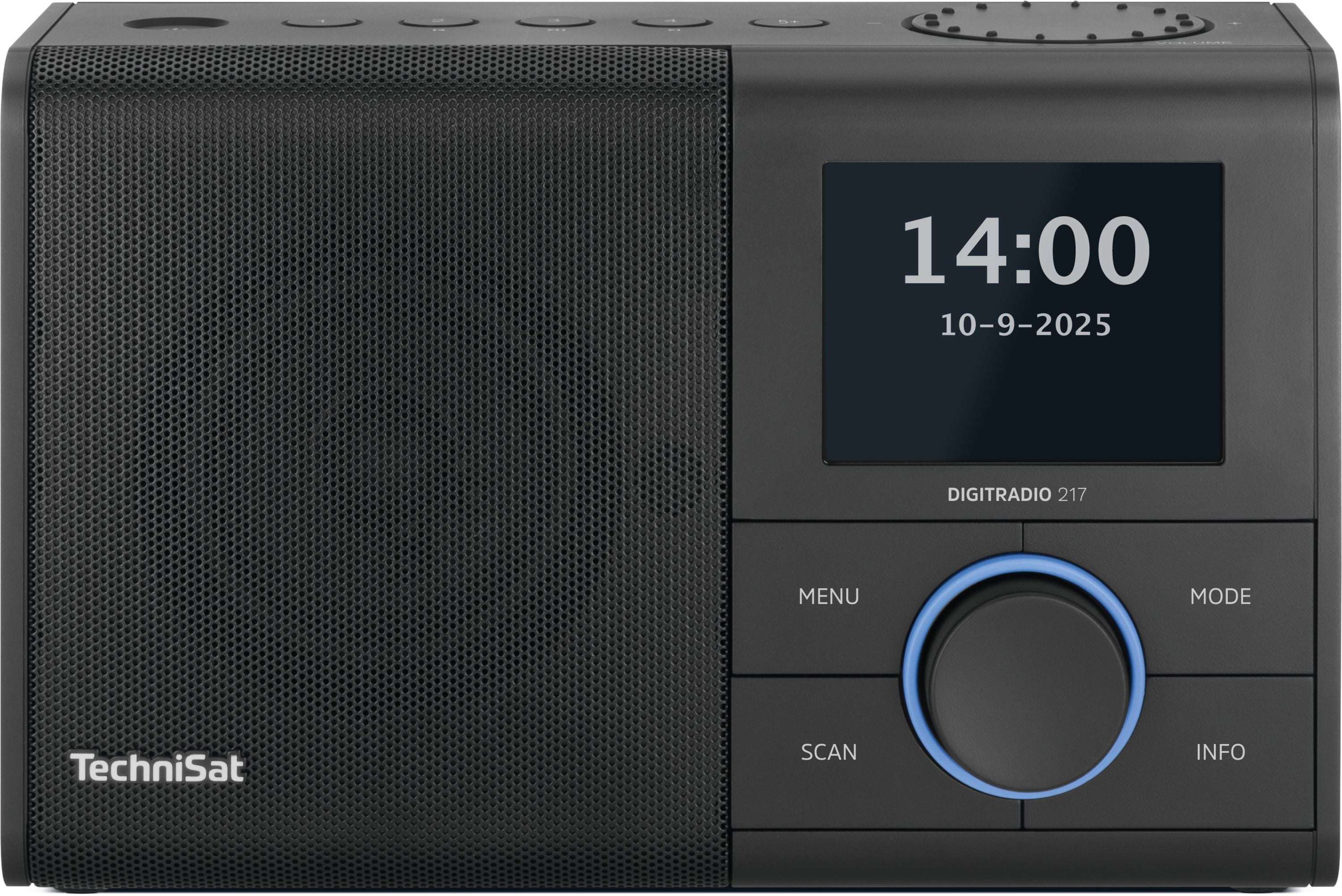 TechniSat DIGITRADIO 217 &ndash; tragbares DAB+ Radio (UKW, Bluetooth, Weckzeiten) - Bild 1