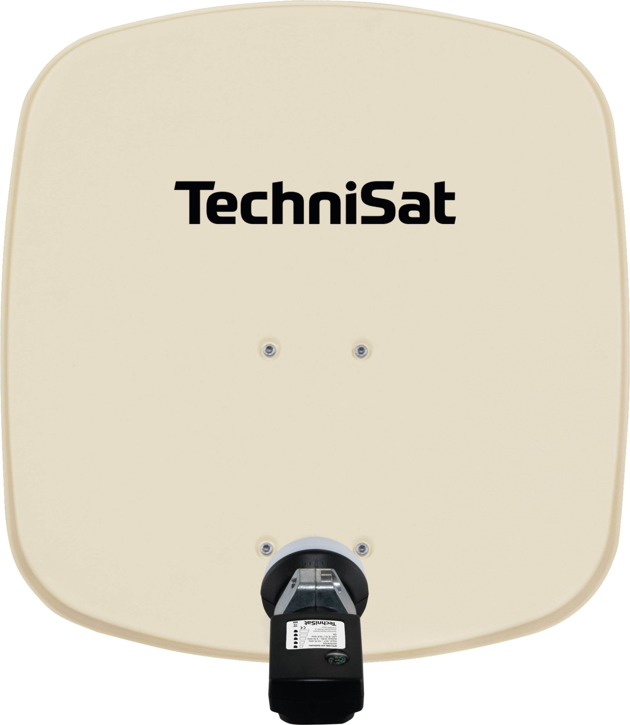 TechniSat DIGIDISH 45 | Sat-Sch&uuml;ssel mit V/H-LNB & Satfinder, 1 TN beige - Bild 1