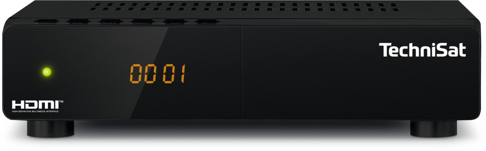 TechniSat HD-S 210 – Kompakter HD SAT-Receiver (DVB-S/S2, HDMI, USB Mediaplayer) | 04019588048058