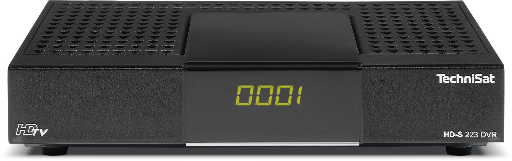 TechniSat HD-S 223 DVR   HD-Satelliten Receiver, USB-Aufnahmefunktion   schwarz | 04019588048133