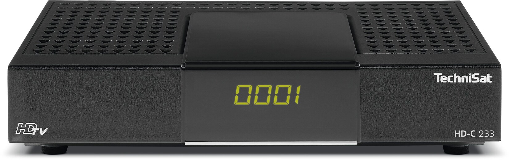TechniSat HD-C 233   HD-Receiver für Kabelfernsehen, DVB-C, HDMI, SCART, USB | 04019588048317