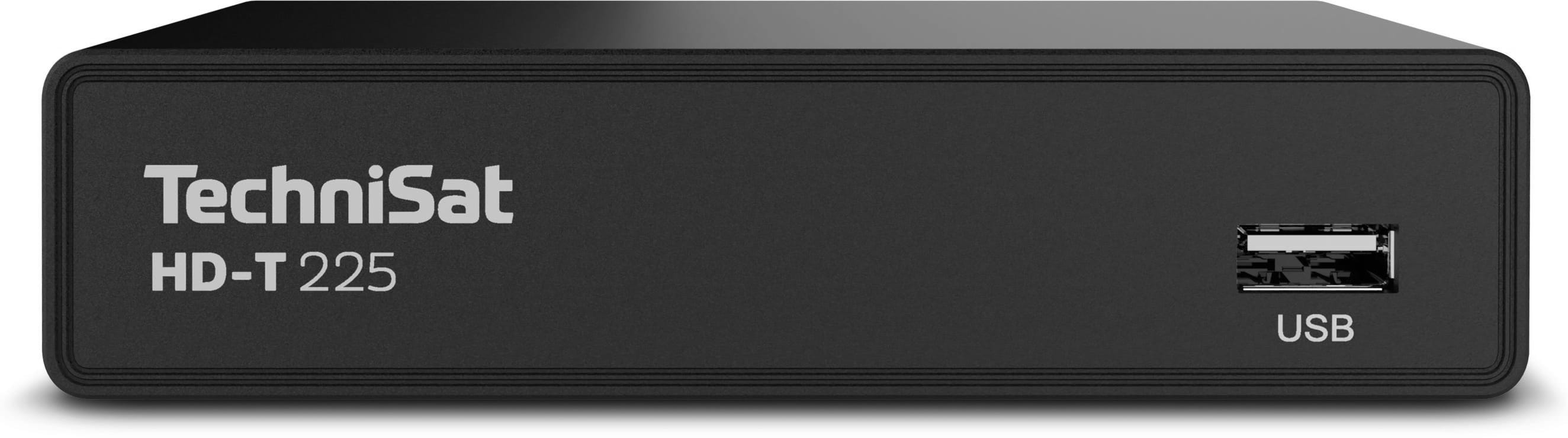 TechniSat HD-T 225 - DVB T2 HD Receiver (HDTV, USB, HDMI, SCART, 12 V tauglich) - Bild 1