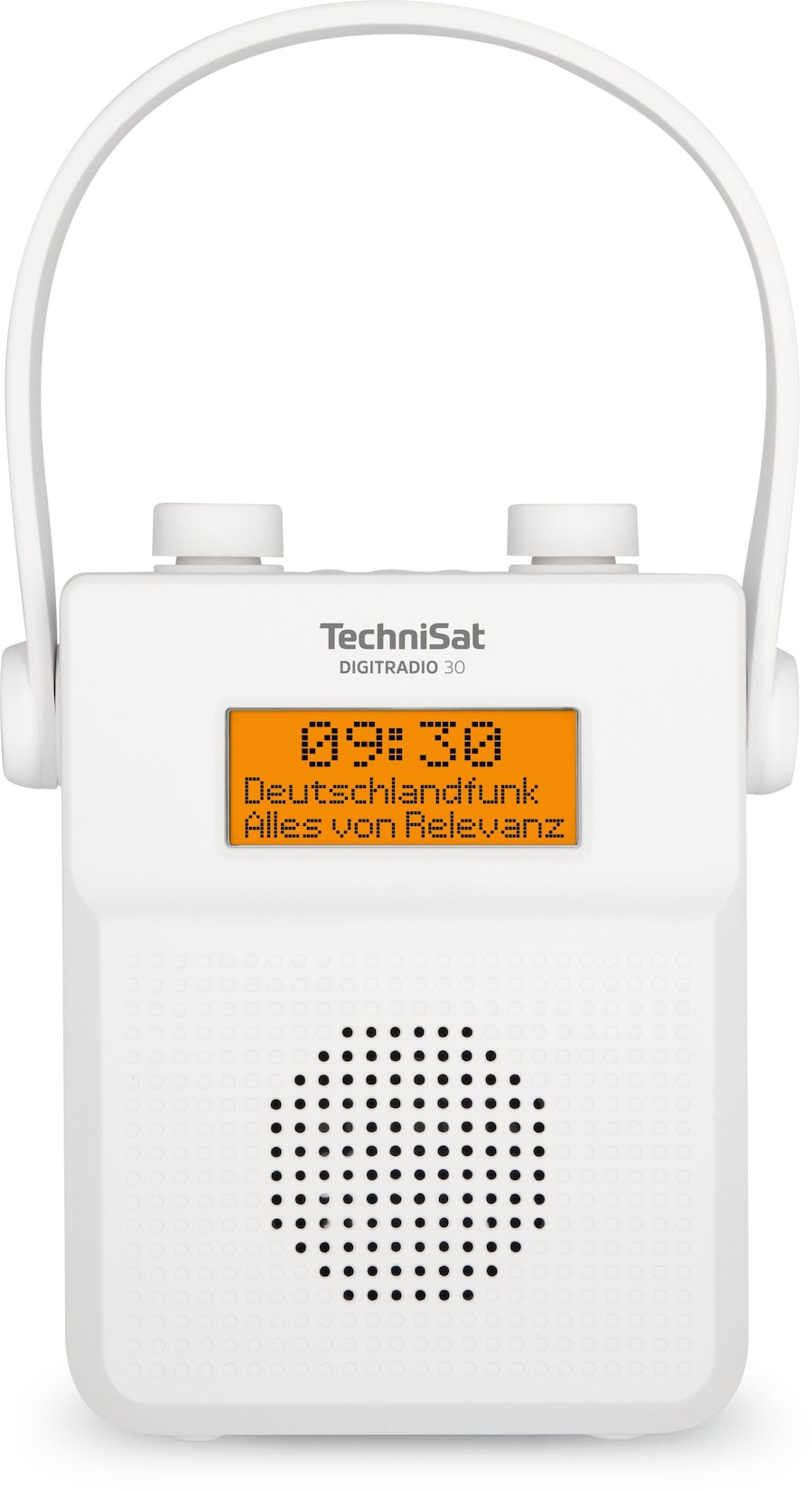 TechniSat DIGITRADIO 30 wasserdichtes IPX5 DAB+/UKW Duschradio, Akku