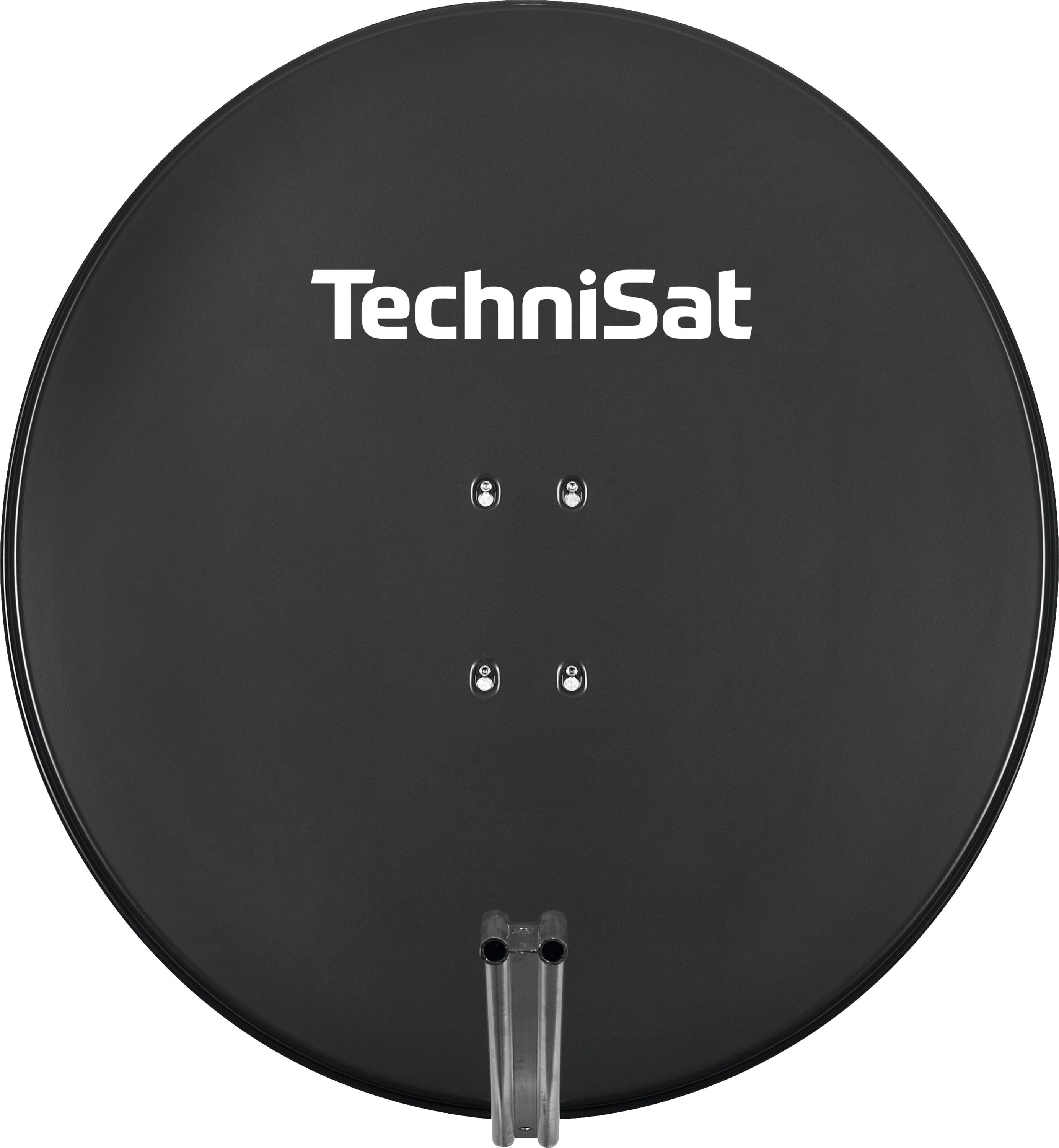TechniSat SATMAN 850 PLUS | 85cm Sat-Antenne inklusive AZ/EL-Halterung | rot schiefergrau - Bild 1