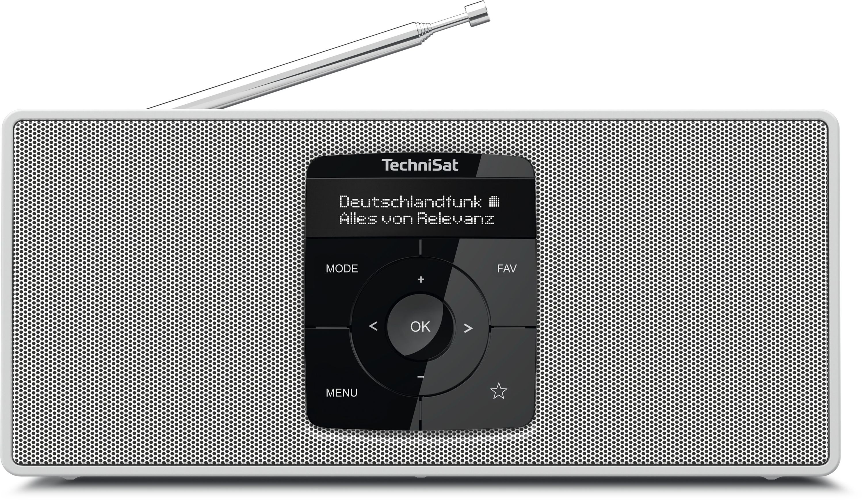 TechniSat DIGITRADIO 2 S | Portables DAB+/UKW-Stereoradio, 2 W wei&szlig; - Bild 1
