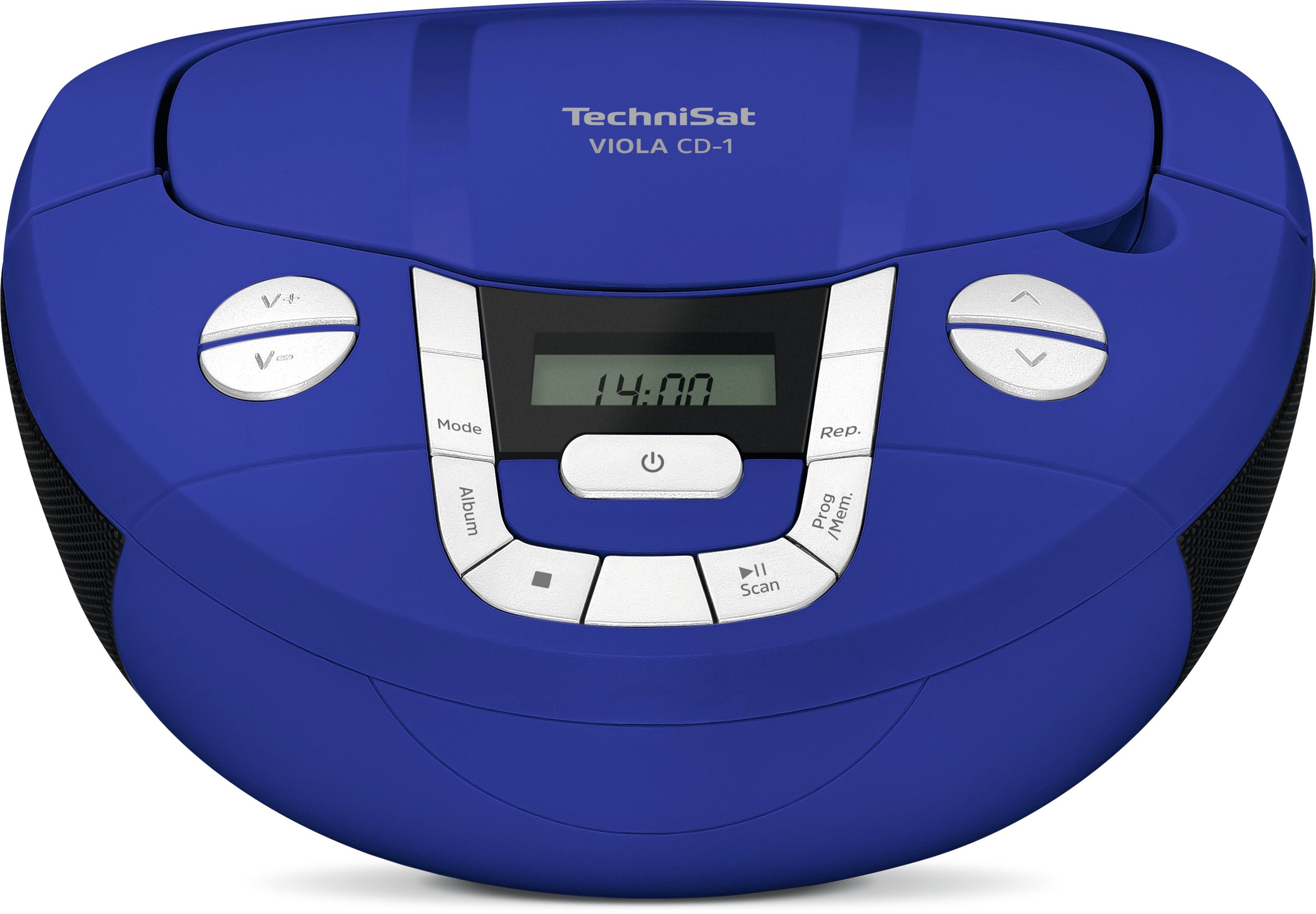 TechniSat Viola CD-1 | Boombox mit Bluetooth, Batteriebetrieb & CD-Player blau - Bild 1