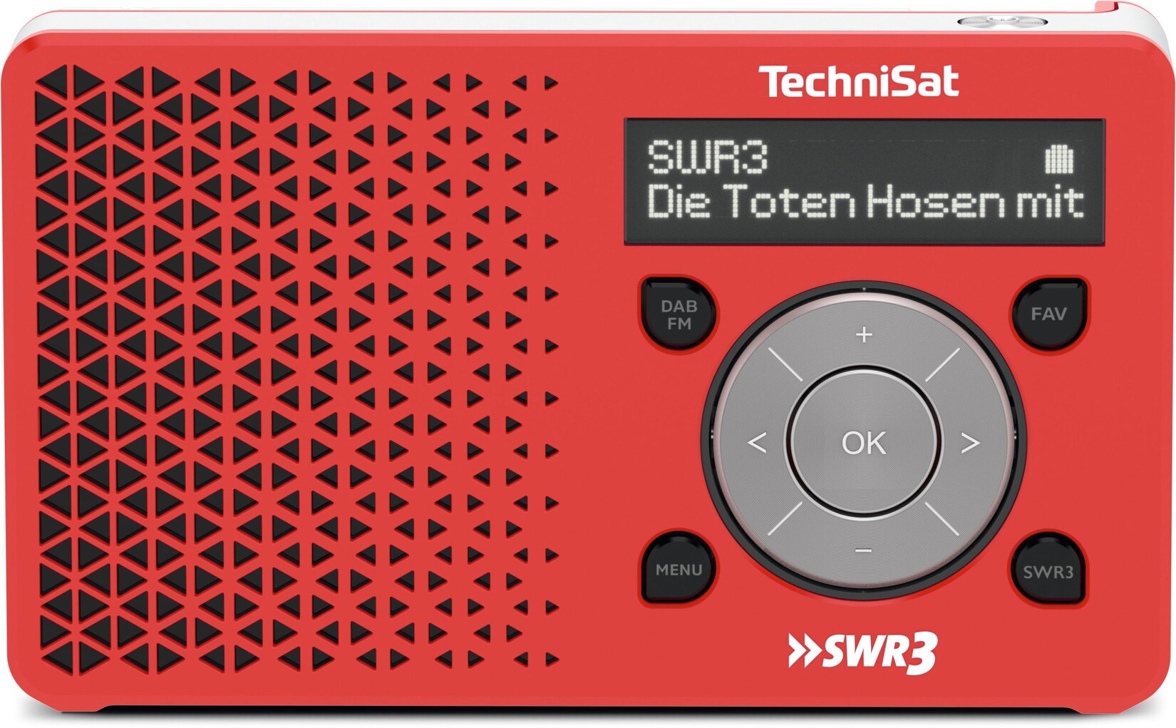 TechniSat DIGITRADIO 1 SWR3-Edition   DAB+ & UKW-Radio mit Akku | 04019588239975