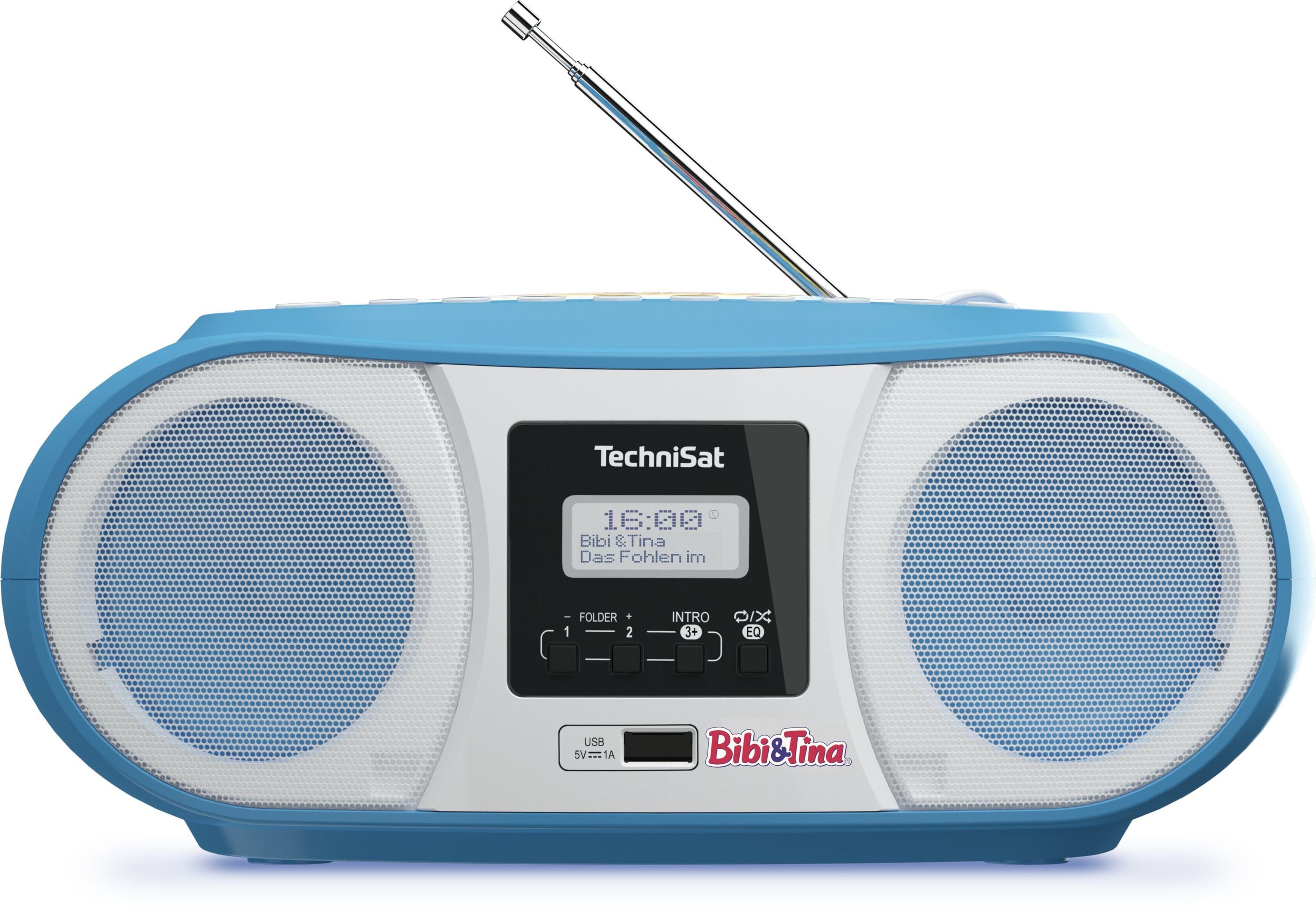 TechniSat DIGITRADIO 1990 Bibi & Tina Edition | Stereo-Boombox mit DAB+ - Bild 1