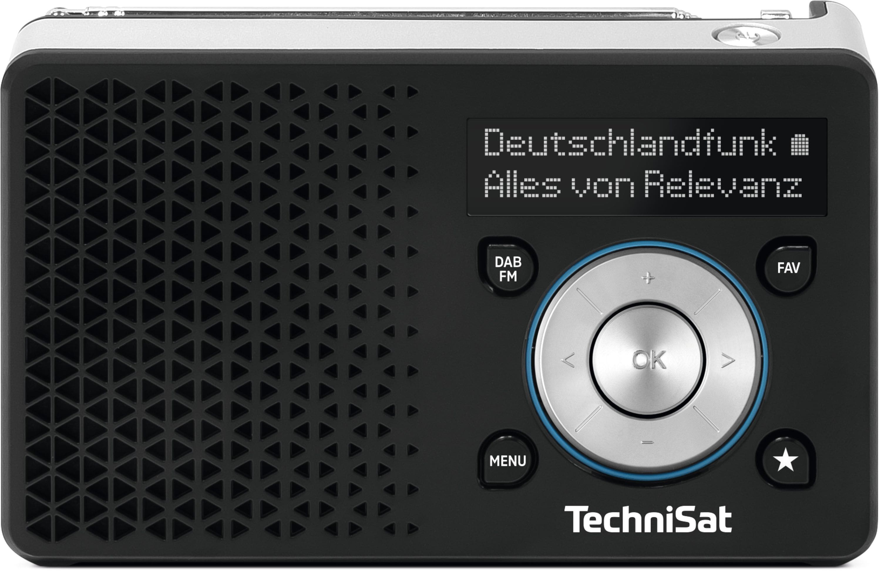 TechniSat DIGITRADIO 1 A &ndash; Tragbares DAB+/UKW Radio mit Automatic Safety Alert - Bild 1