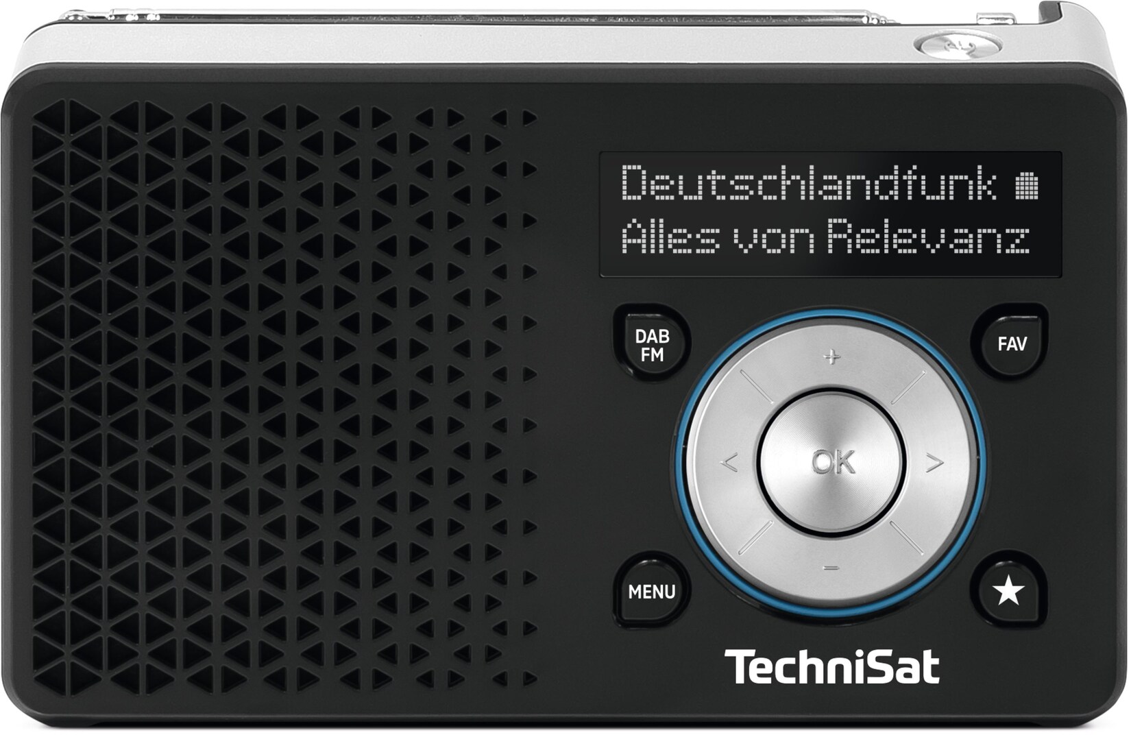 TechniSat DIGITRADIO 1 A – Tragbares DAB+/UKW Radio mit Automatic Safety Alert | 04019588497108
