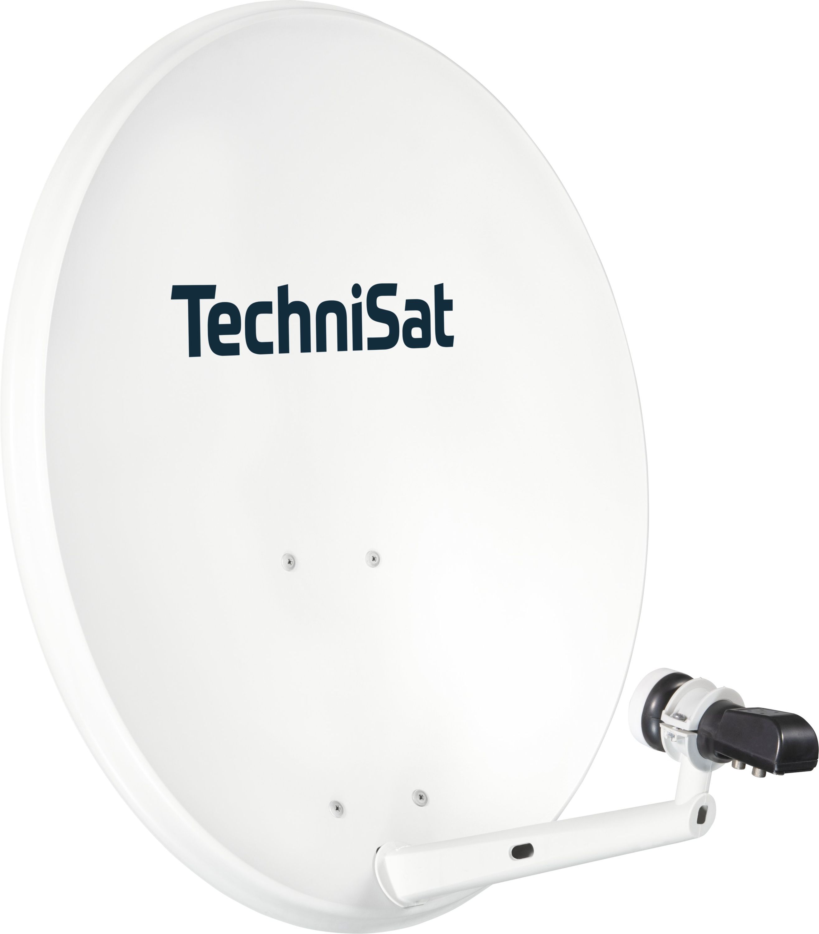 TechniSat TECHNITENNE 70 mit Quattro-Switch-LNB 4 Teilnehmer 1 Satellit lichtgrau - Bild 1
