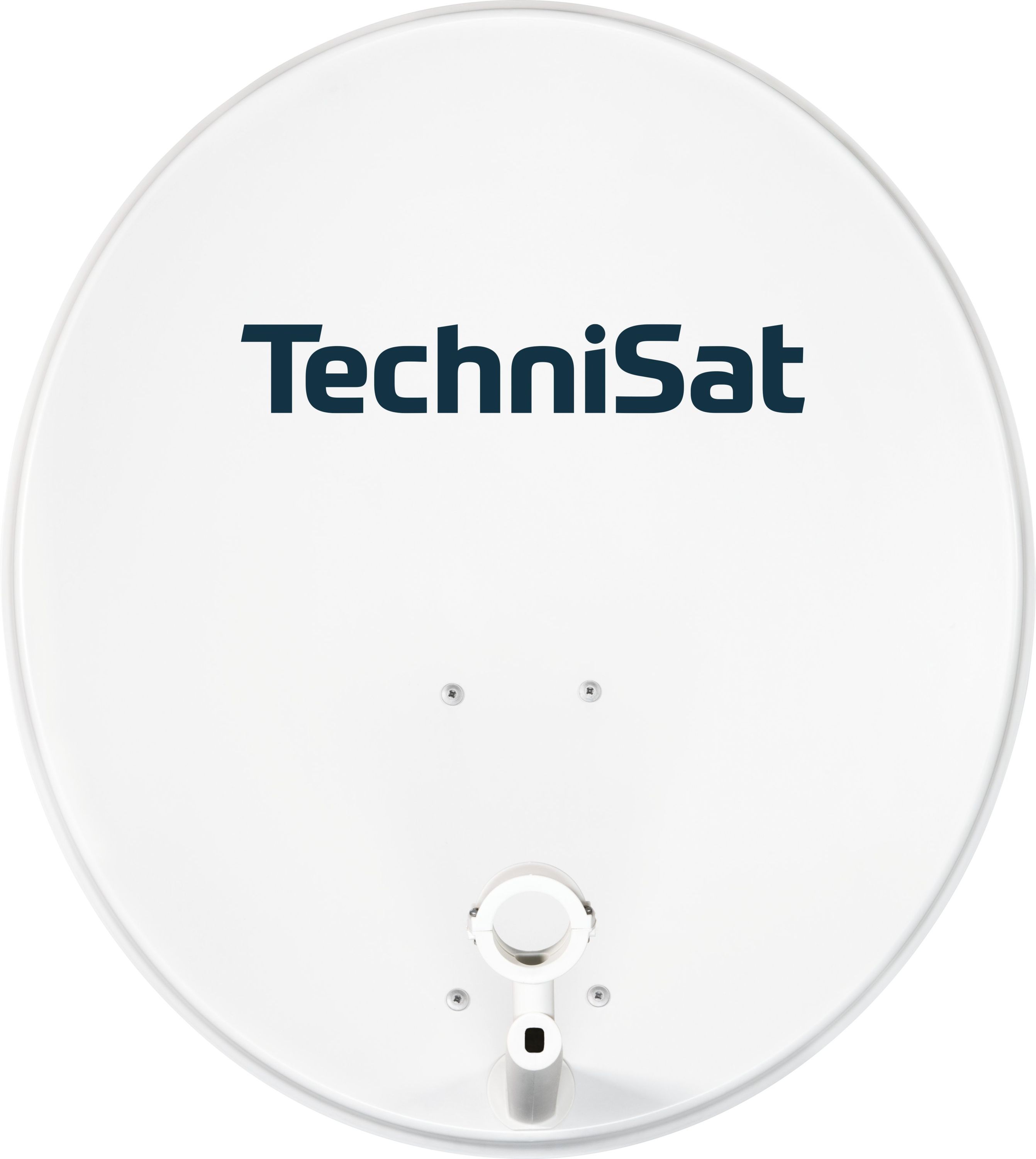 TechniSat TECHNITENNE 70 | 70 cm Satellitensch&uuml;ssel mit 40mm LNB Aufnahme lichtgrau - Bild 1