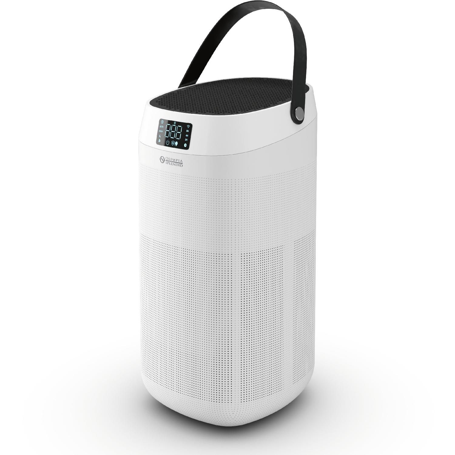 OLIMPIA SPLENDID AURA CARE Luftreiniger (0,3 Mikrometer, HEPA Filters, UV-C-Lampe, Ionisator, Touchscreen Display, Sleep & Autofunktion) - Bild 1