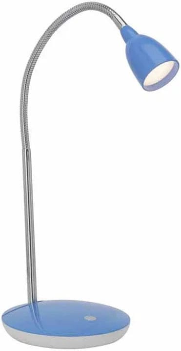 Brilliant Anthony LED Tischleuchte Blau/Eisen warmwei&szlig; - Bild 1