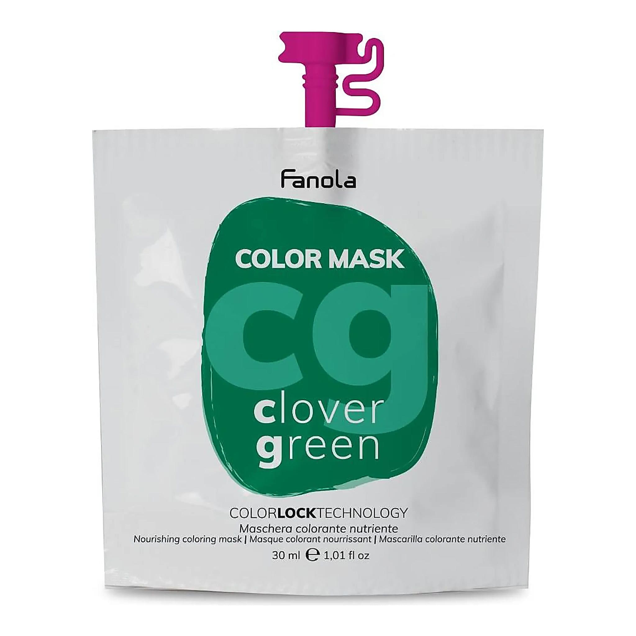 Fanola Color Mask Clover Green Farbmaske 30 ml - Bild 1