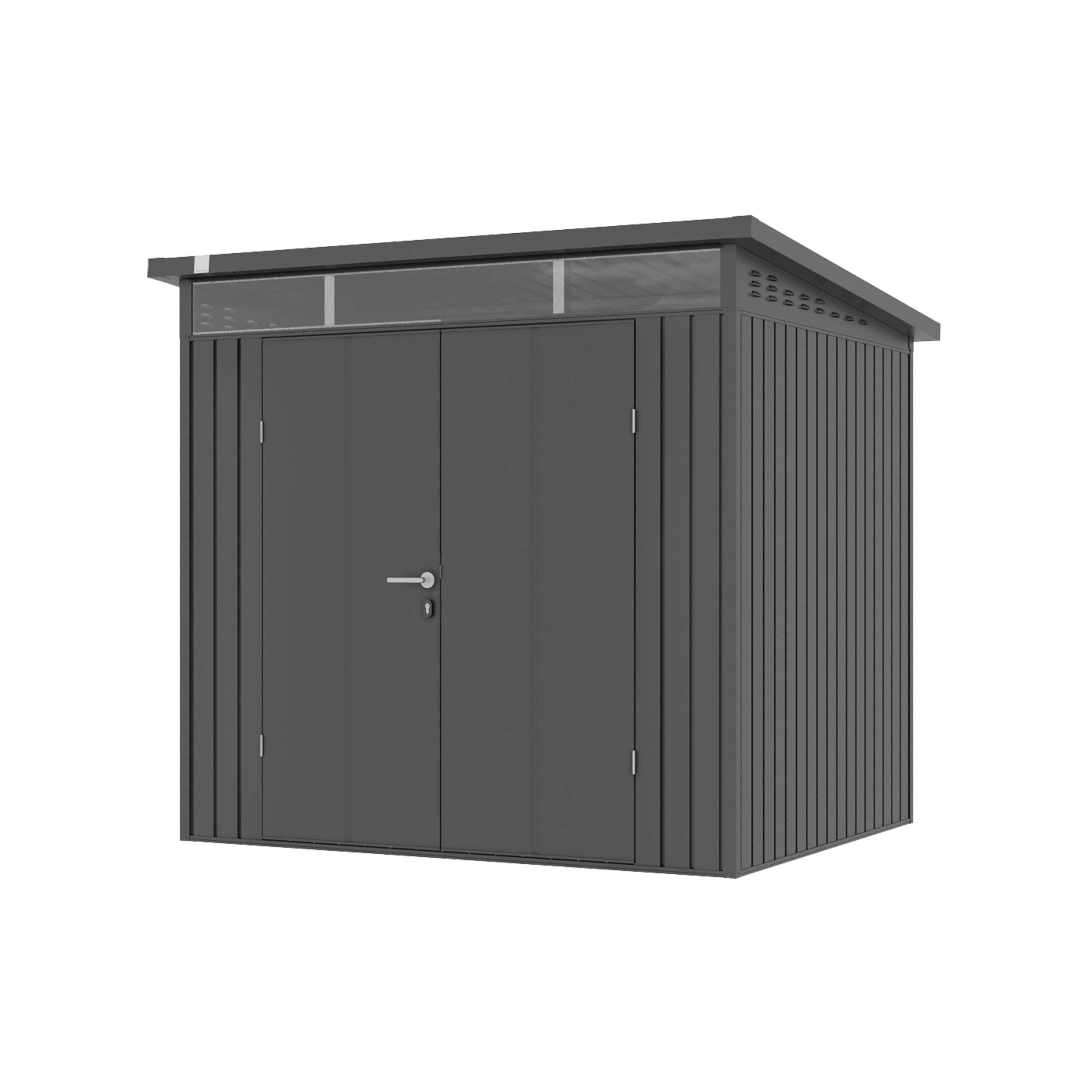 GFP Primeyard Ger&auml;tehaus Lena, anthrazit 180x120x205 cm - Bild 1