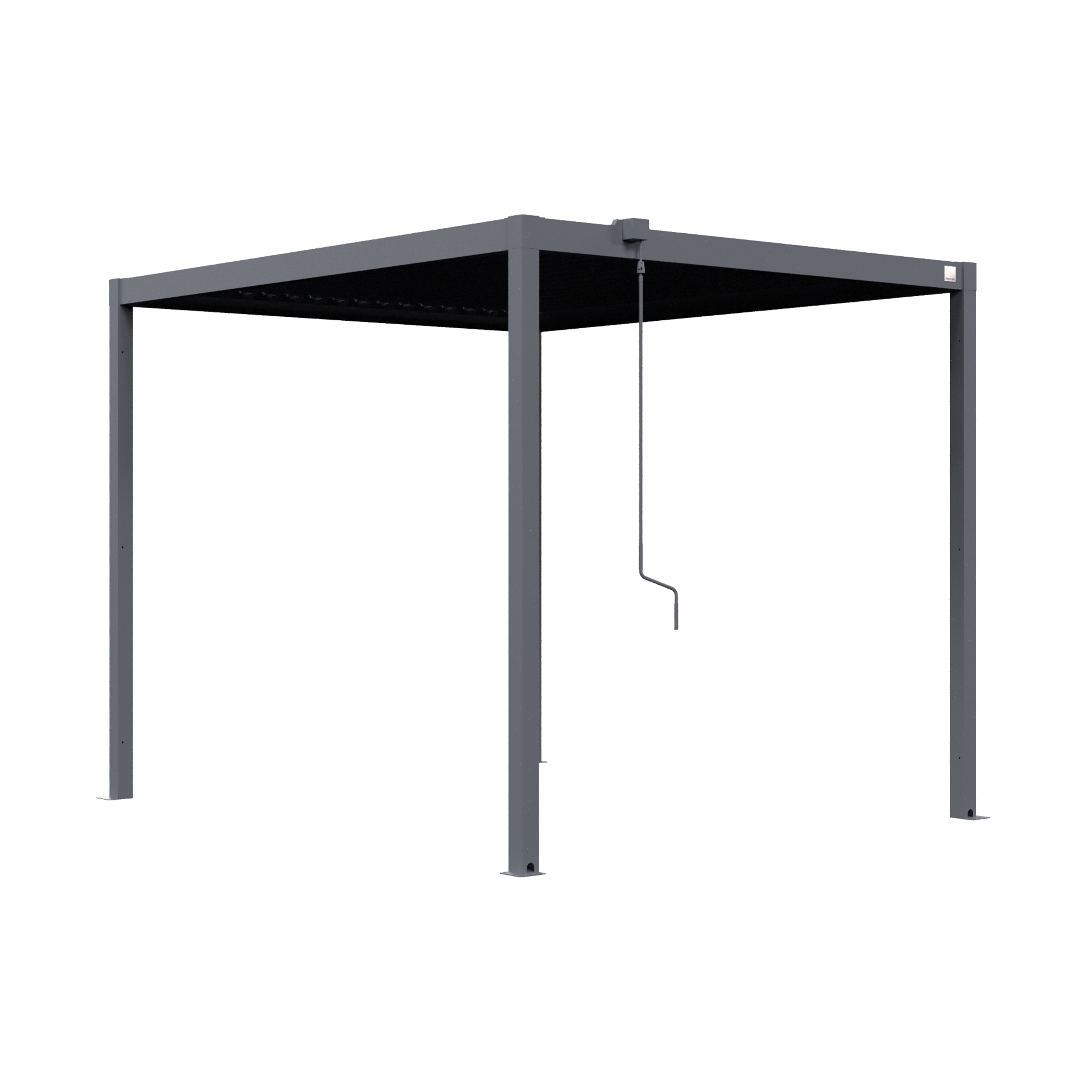 GFP Pergola Classic Plus Terrassen&uuml;berdachung aus Stahl mit Lamellendach 398 x 300 x 238 cm - Bild 1