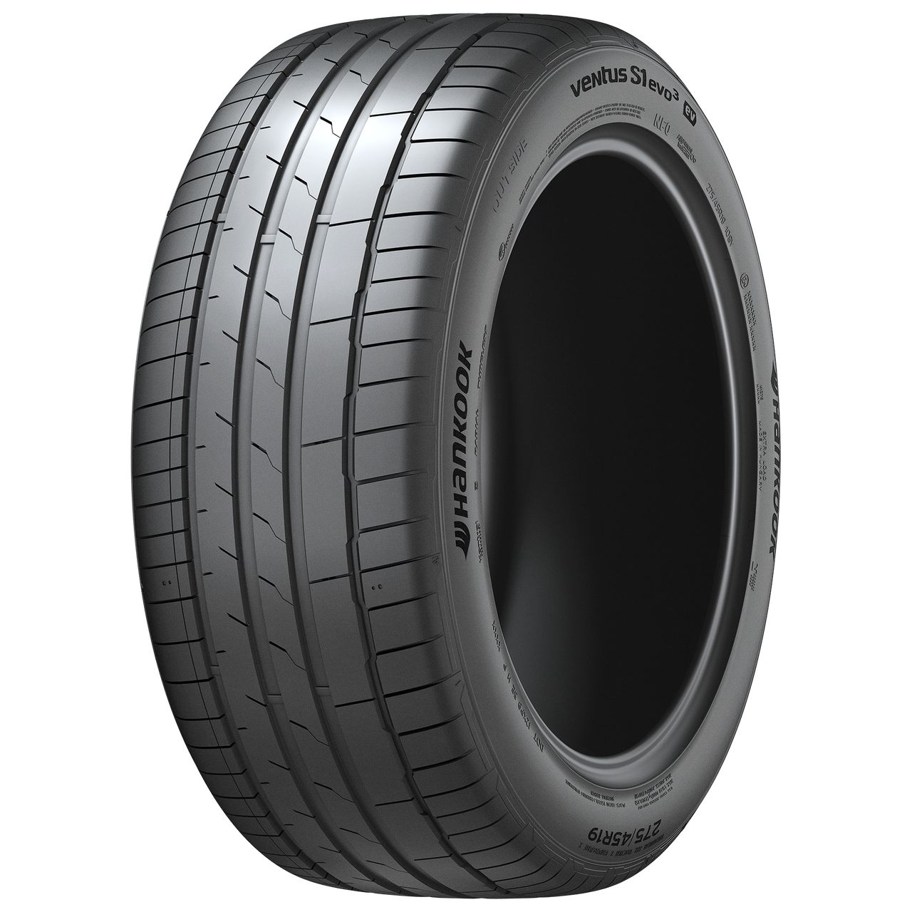 HANKOOK VENTUS S1 EVO3 EV (K127E) (T0) 255/45R19 104W (T0) XL MFS BSW - Bild 1