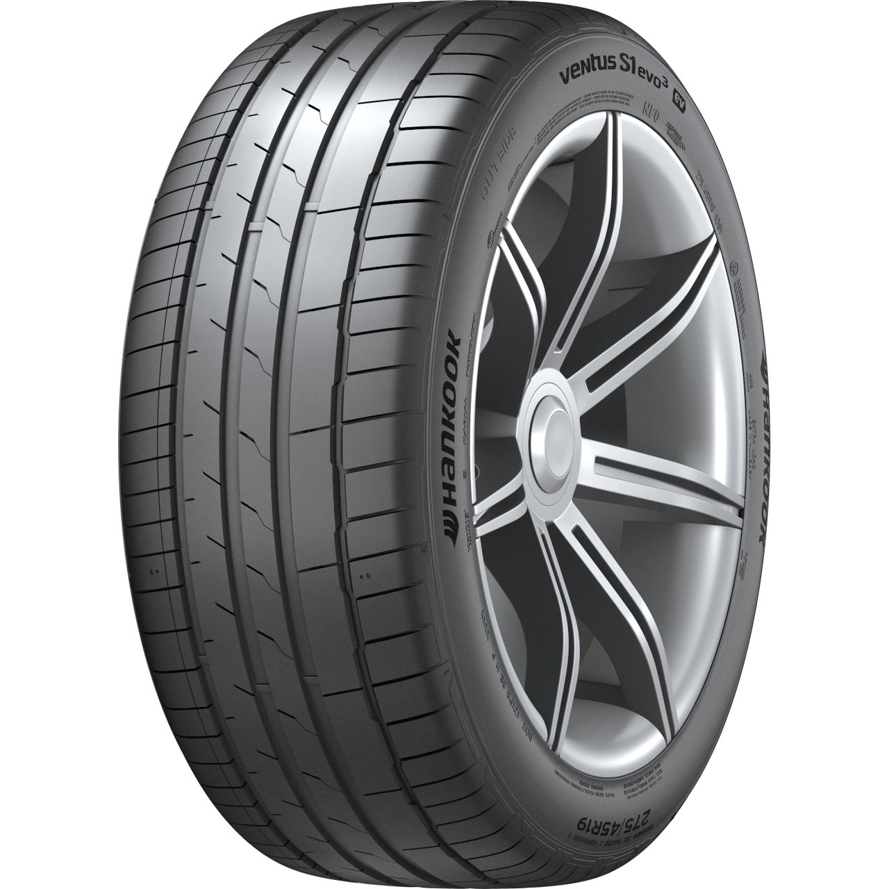 HANKOOK VENTUS S1 EVO3 EV (K127E) (SF)(STELLANTIS FCA) 255/45R20 105V (SF)(STELLANTIS FCA) XL Y SBL - Bild 1
