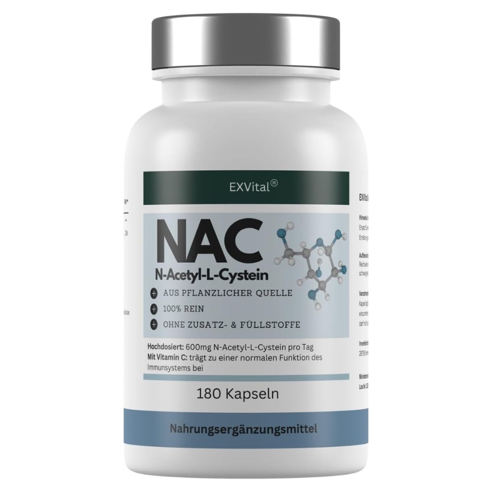 EXVital&reg; NAC Kapseln, hochdosiert, 180 Kapseln - Bild 1
